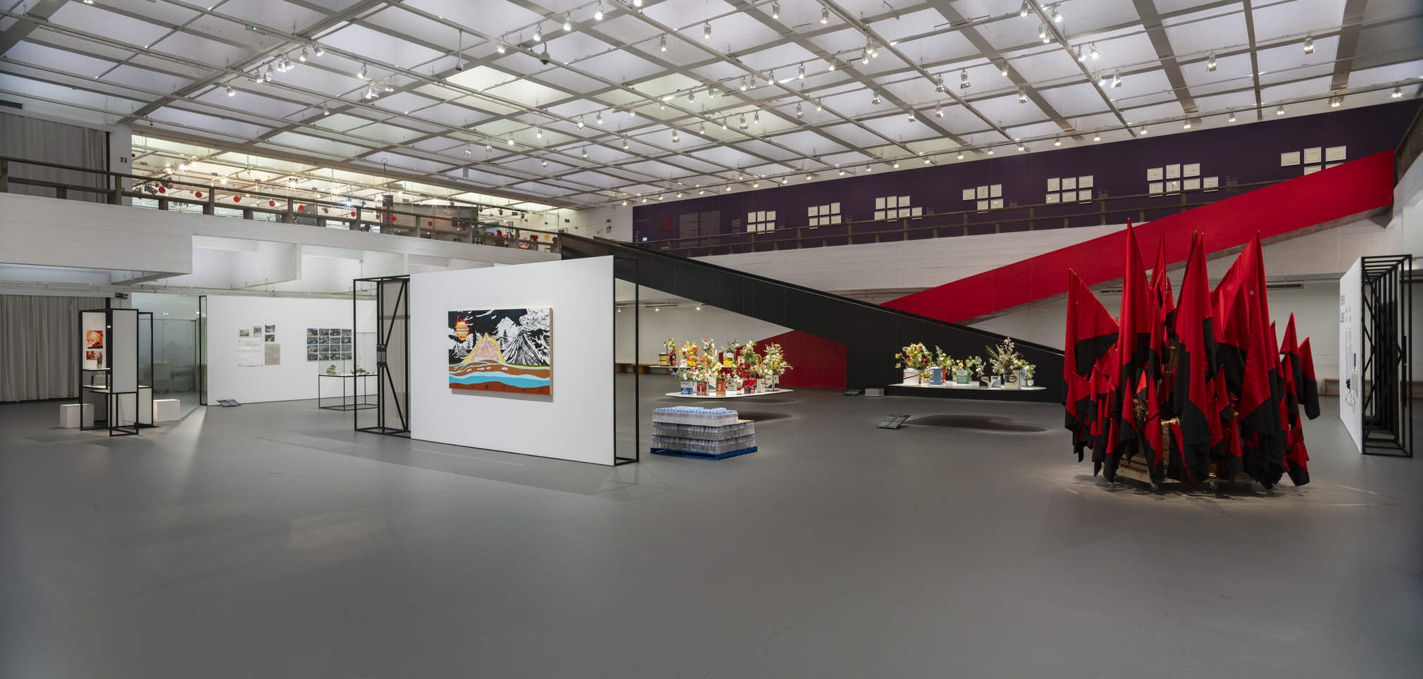 installation view of minerva cuevas: social ecology, museu de arte de s&atilde;o paulo (masp), s&atilde;o paulo, 2025. photo: eduardo ortega, 