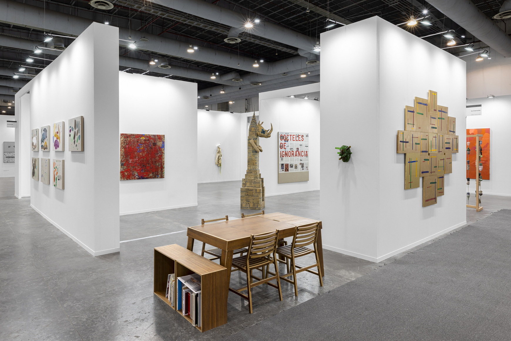 installation view zona maco 2026. photo:&nbsp;gerardo landa / eduardo l&oacute;pez (glr estudio), 