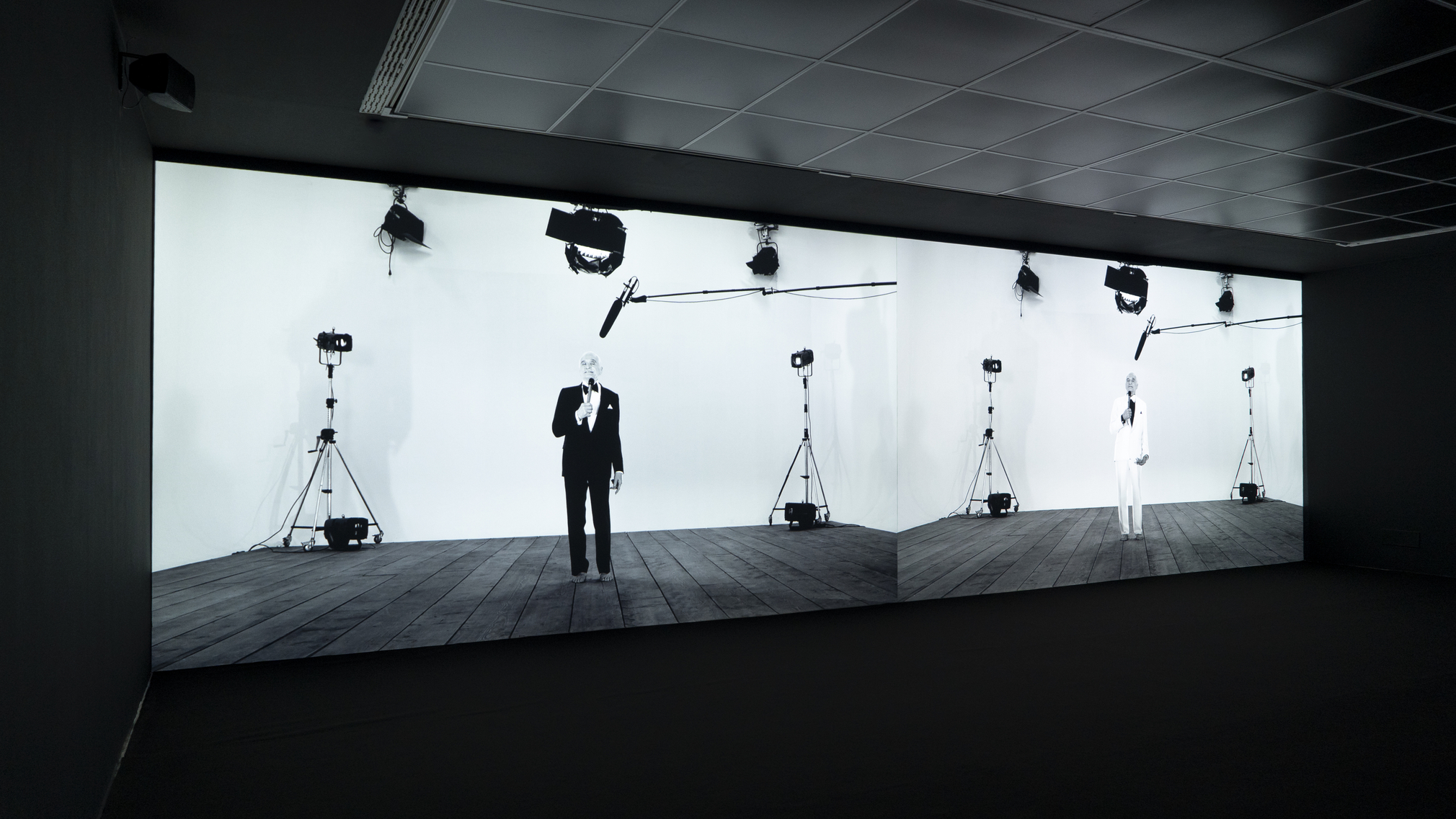 installation view&nbsp;john giorno: the performative word, museo d'arte moderna di bologna, 2026. courtesy museo d'arte moderna di bologna, settore musei civici, comune di bologna. photo: ornella de carlo, 