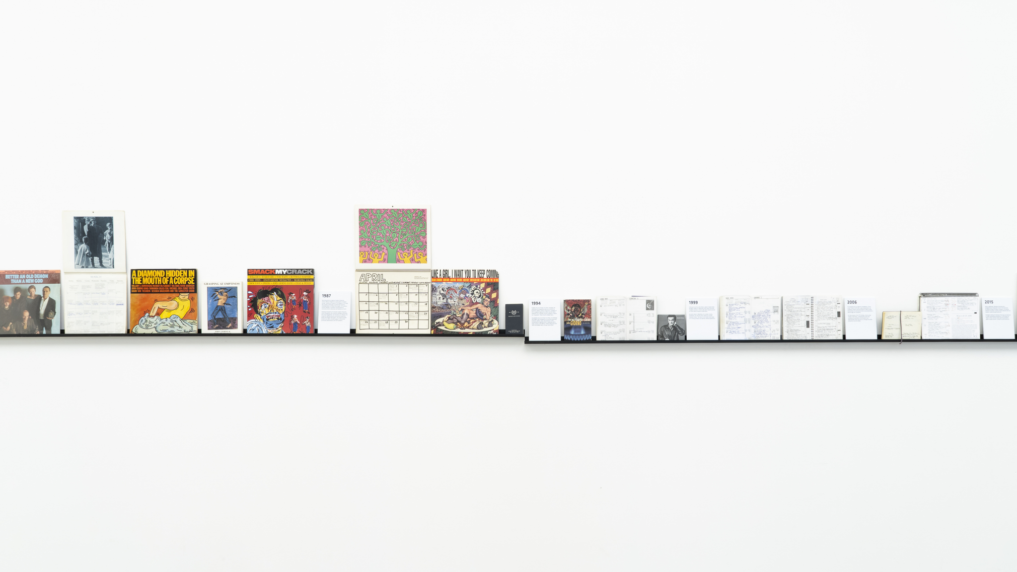 installation view&nbsp;john giorno: the performative word, museo d'arte moderna di bologna, 2026. courtesy museo d'arte moderna di bologna, settore musei civici, comune di bologna. photo: ornella de carlo, 