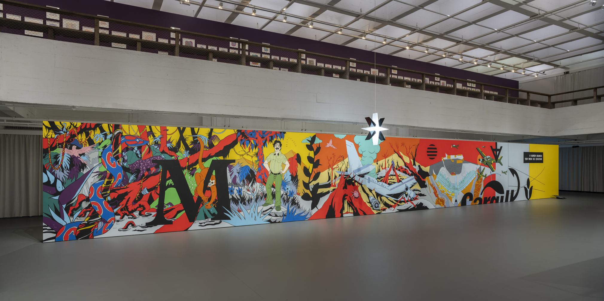 installation view of minerva cuevas: social ecology, museu de arte de s&atilde;o paulo (masp), s&atilde;o paulo, 2025. photo: eduardo ortega, 