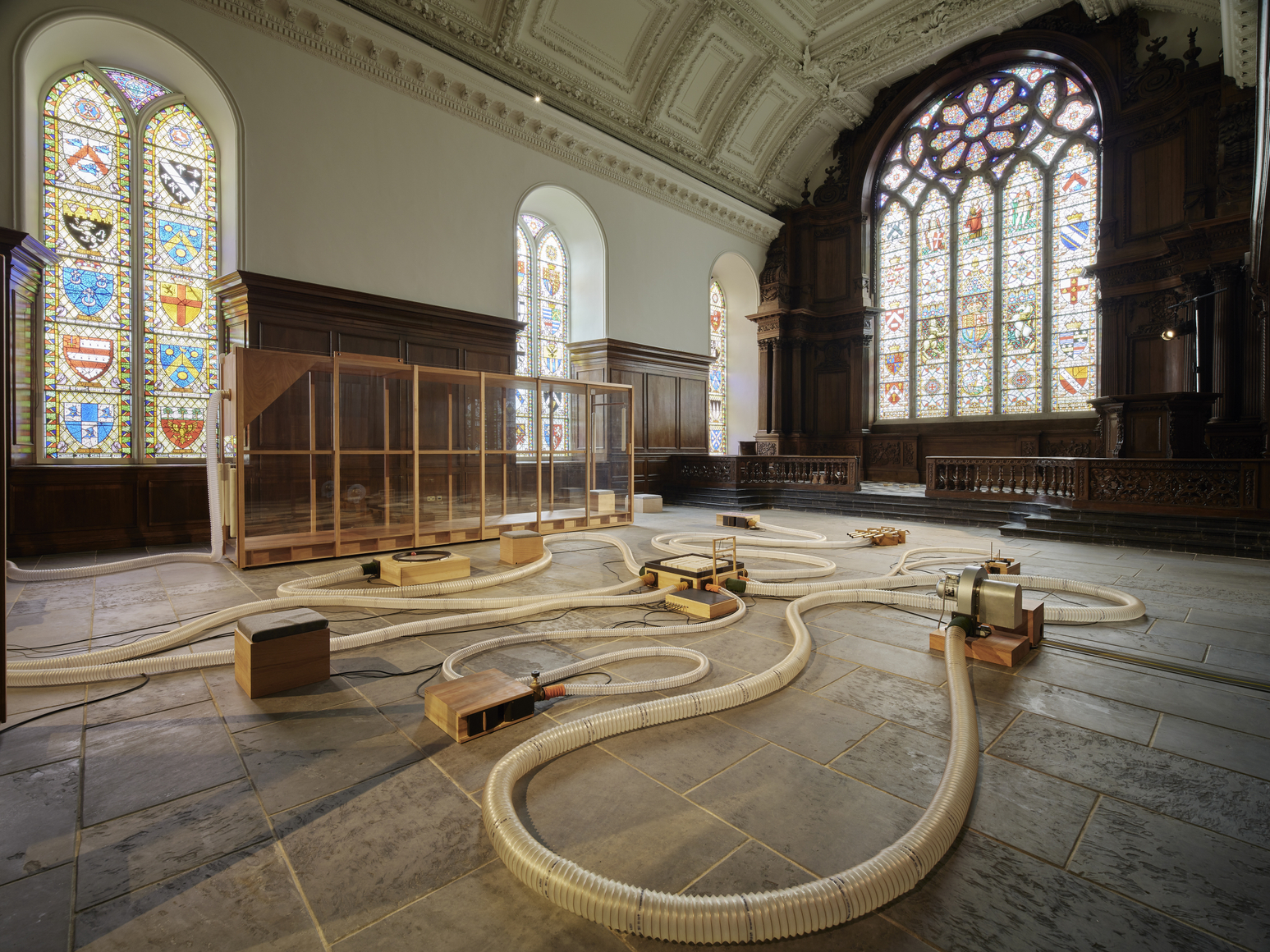 vista de instalaci&oacute;n de tarek atoui: souffle continu, sunflowers, irish museum of modern art (imma), dubl&iacute;n, 2026. foto: ros kavanagh, 