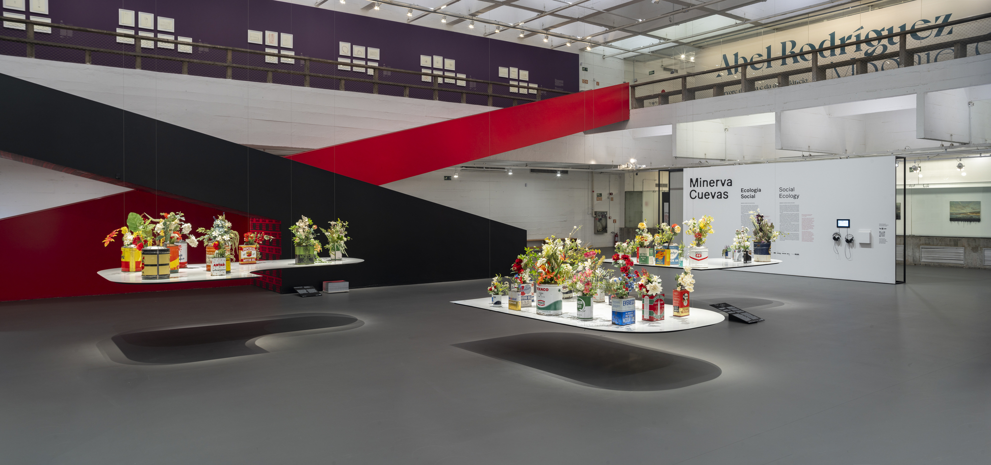 installation view of minerva cuevas:&nbsp;social ecology, museu de arte de s&atilde;o paulo (masp), s&atilde;o paulo, 2025. photo: eduardo ortega, 