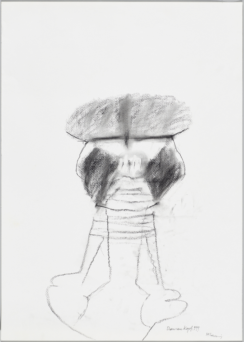 Maria Lassnig, Damenkopf (Lady&rsquo;s Head), 1999