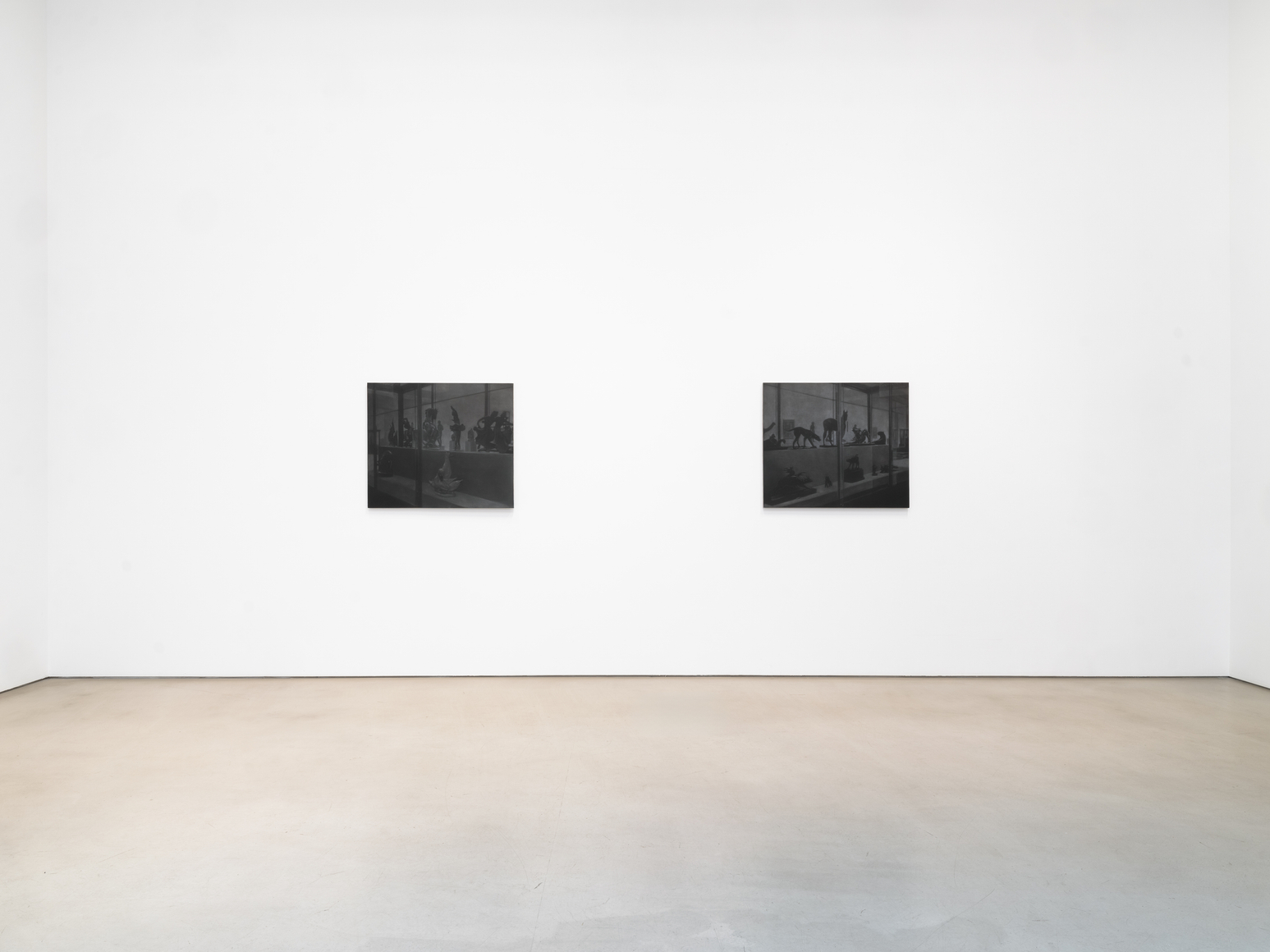 Installation view, Troy Brauntuch, Petzel, 2026.