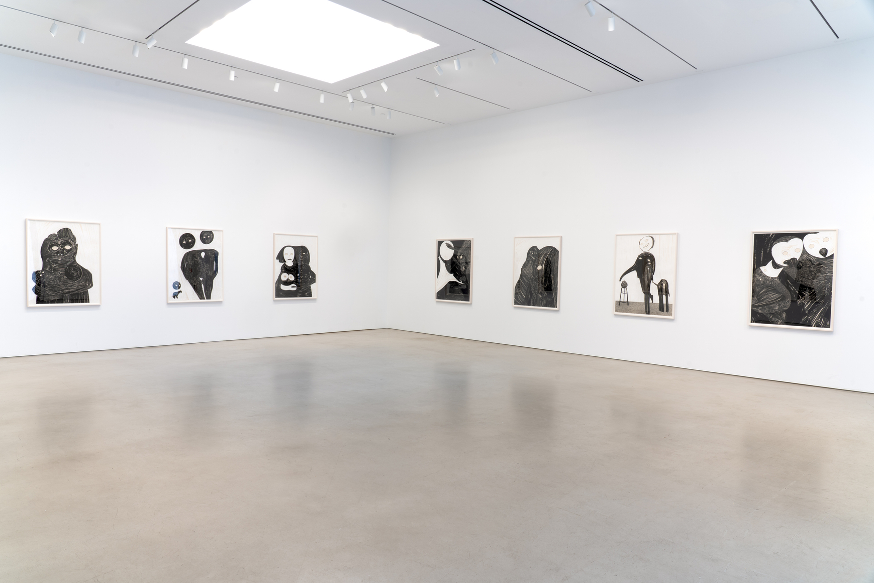 Installation view, Nicola Tyson, NEED, Petzel, 2026.