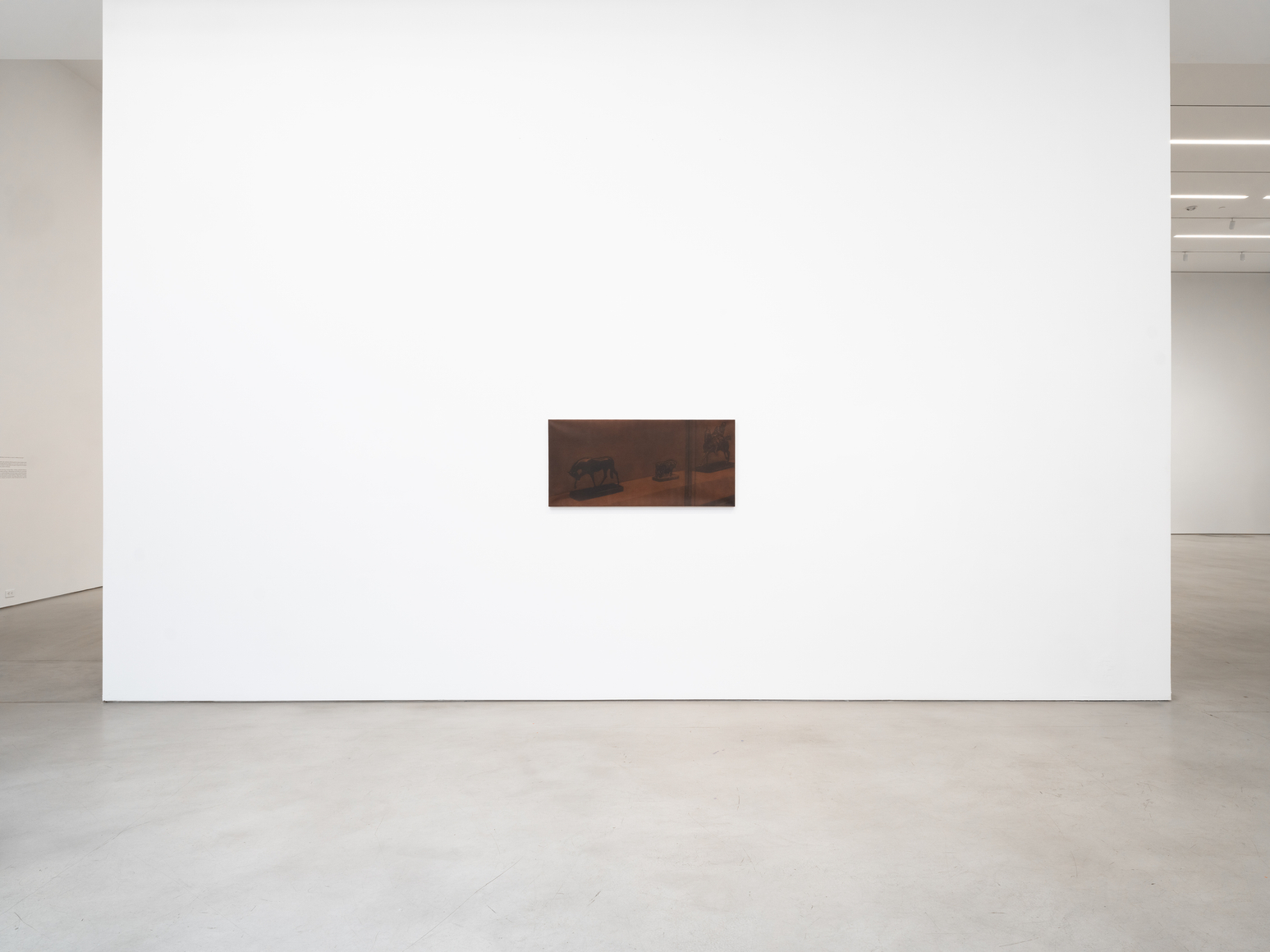 Installation view, Troy Brauntuch, Petzel, 2026.