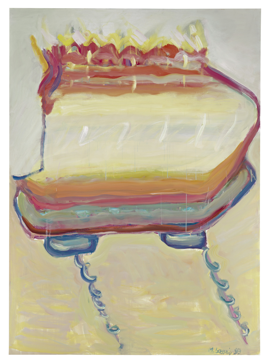 Maria Lassnig, Lichtboot (Lightboat), 1993
