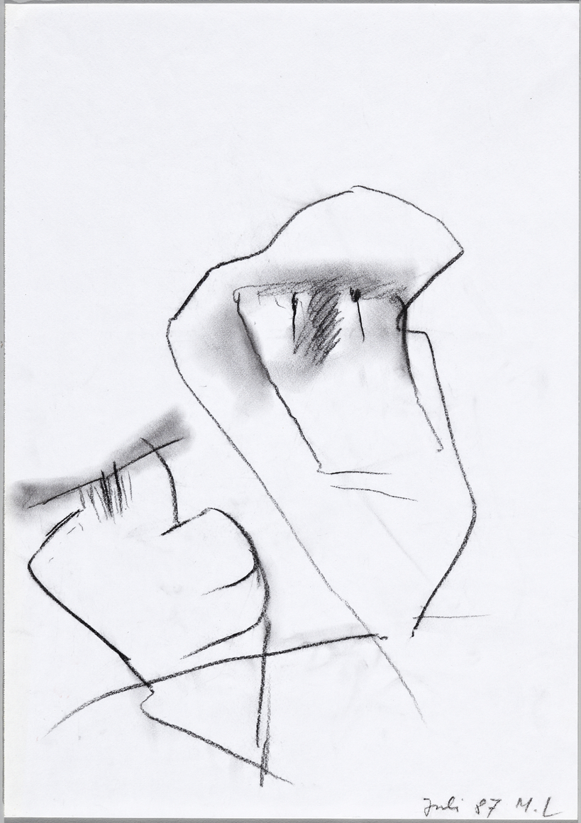 Maria Lassnig, Ohne Titel, 1987