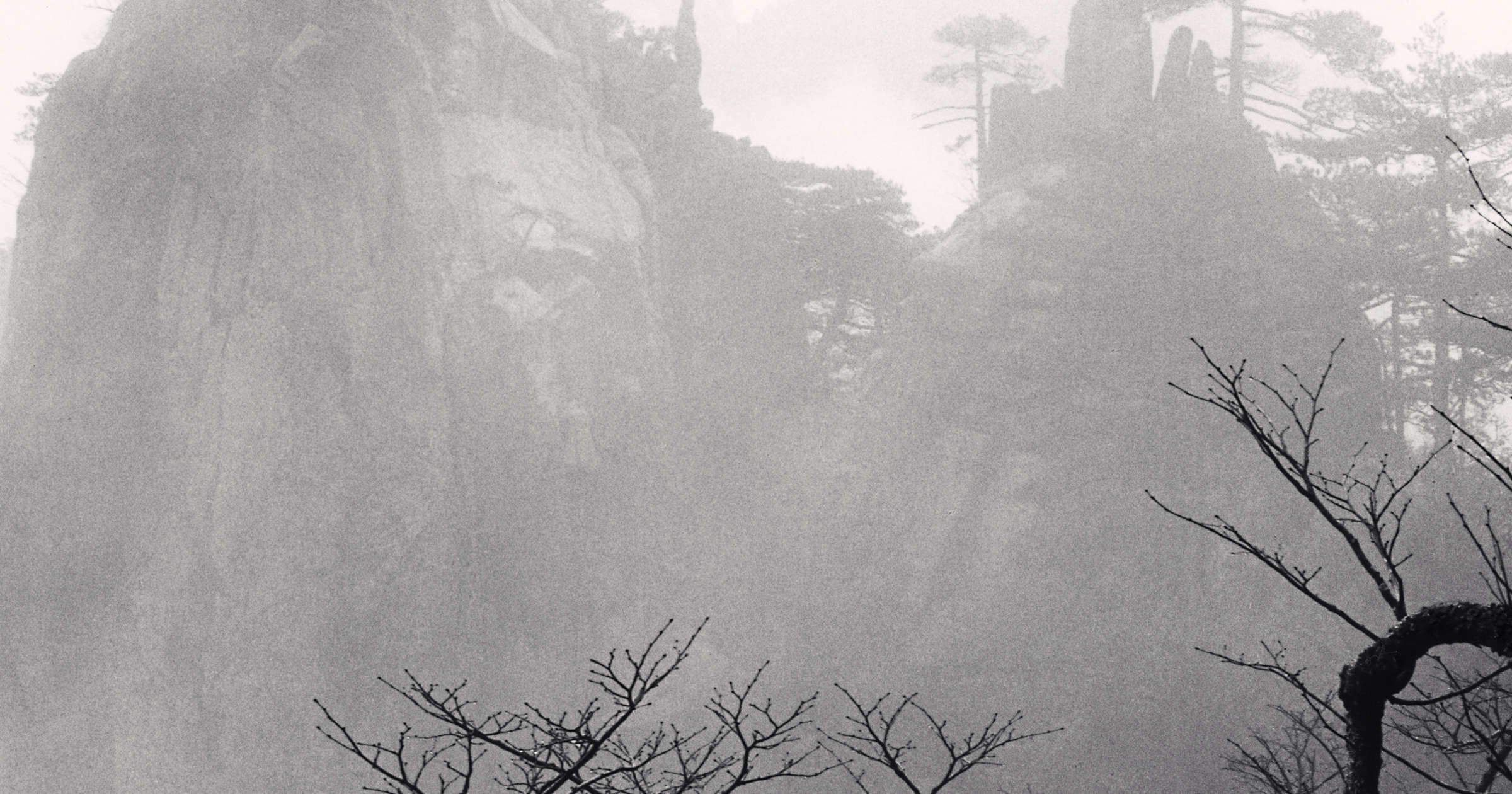 Michael Kenna, Huangshan Mountains, Study 52 (16x20), Anhui, China