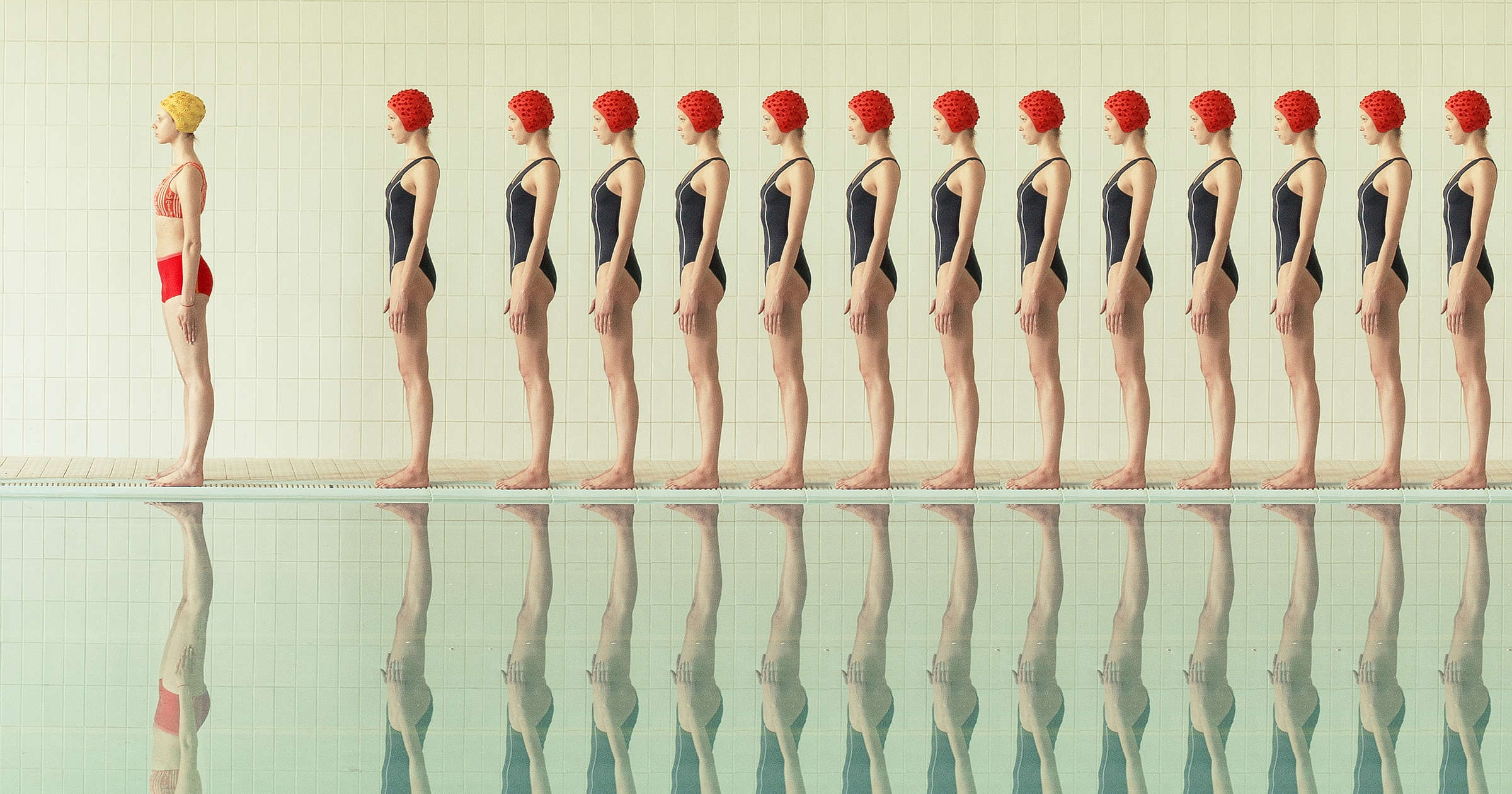 Maria Svarbova, Origins, In Swimming Pool, 2014- 2017 - Artwork