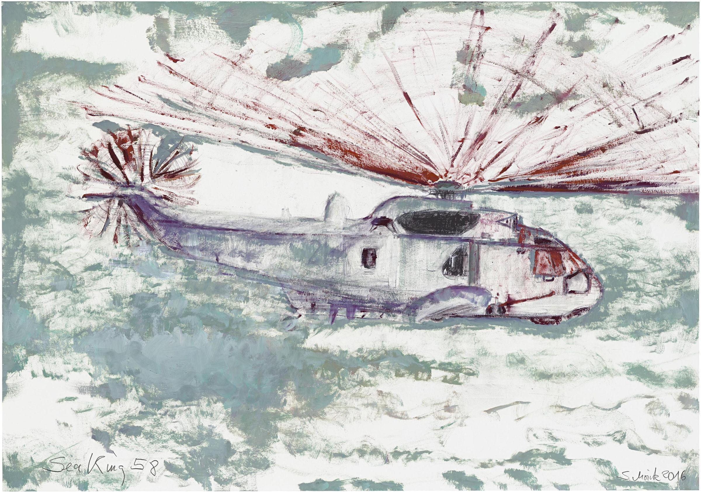 Sabine Moritz, Sea King 58, 2016