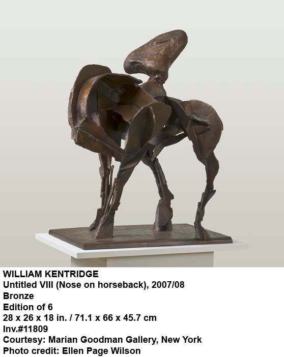 William Kentridge, Untitled VIII (Nose on Horseback), 2007