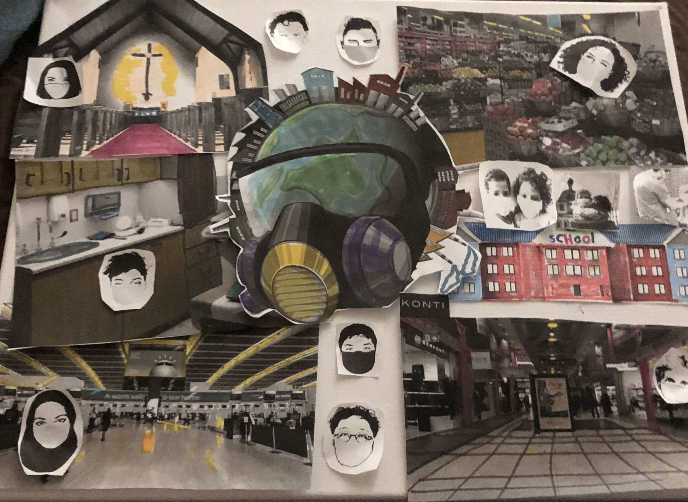 An exploration of the work of Julie Mehretu