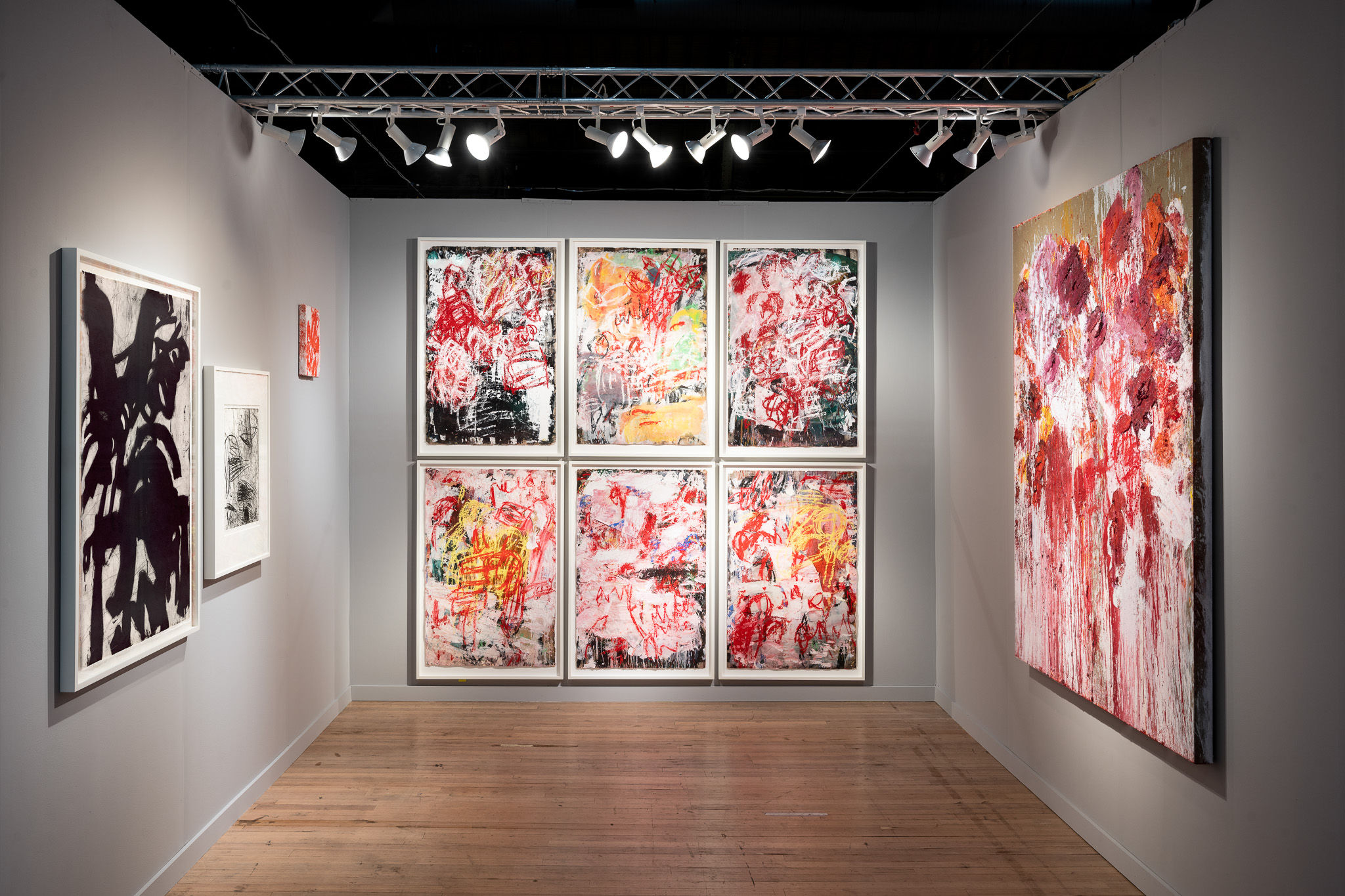 IFPDA Print Fair Aida Tomescu: Torn through the white