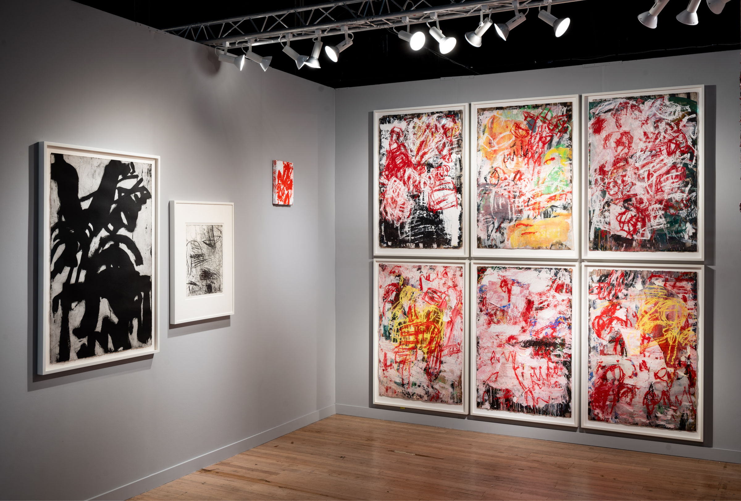 IFPDA Print Fair Aida Tomescu: Torn through the white