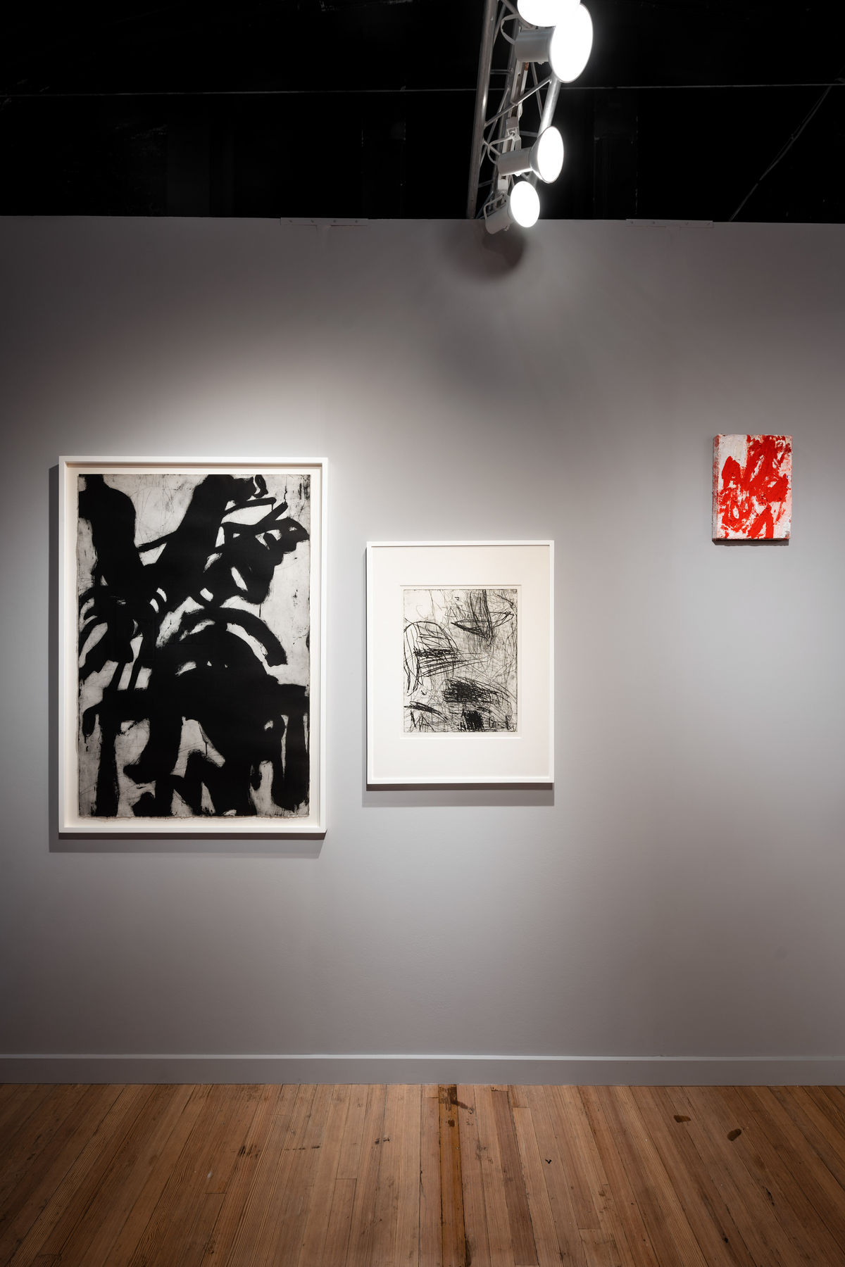 IFPDA Print Fair Aida Tomescu: Torn through the white