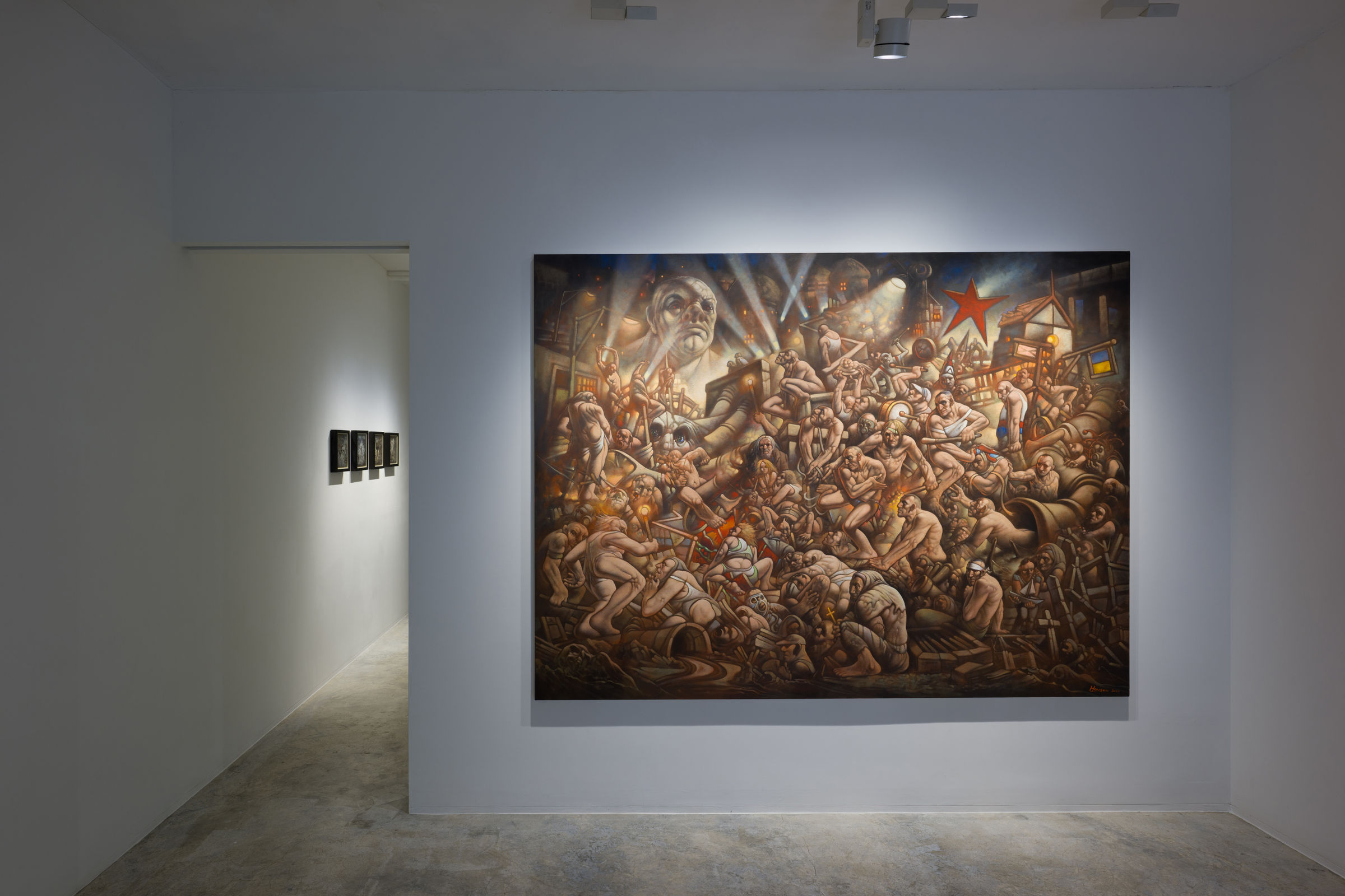 Peter Howson Lacrimae Rerum