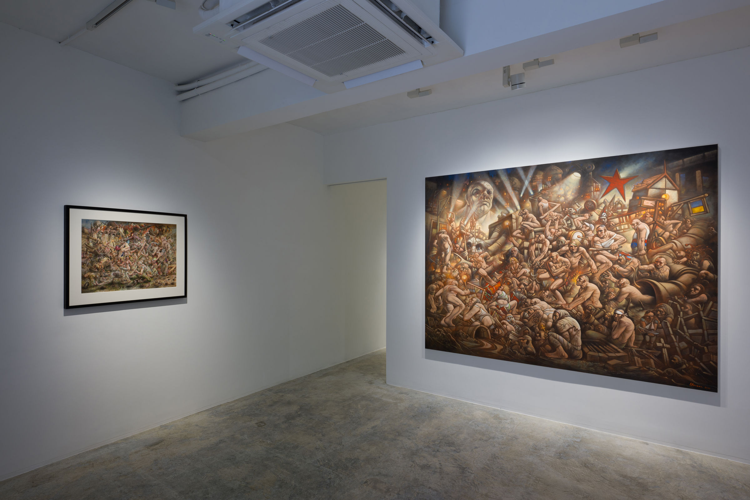 Peter Howson Lacrimae Rerum