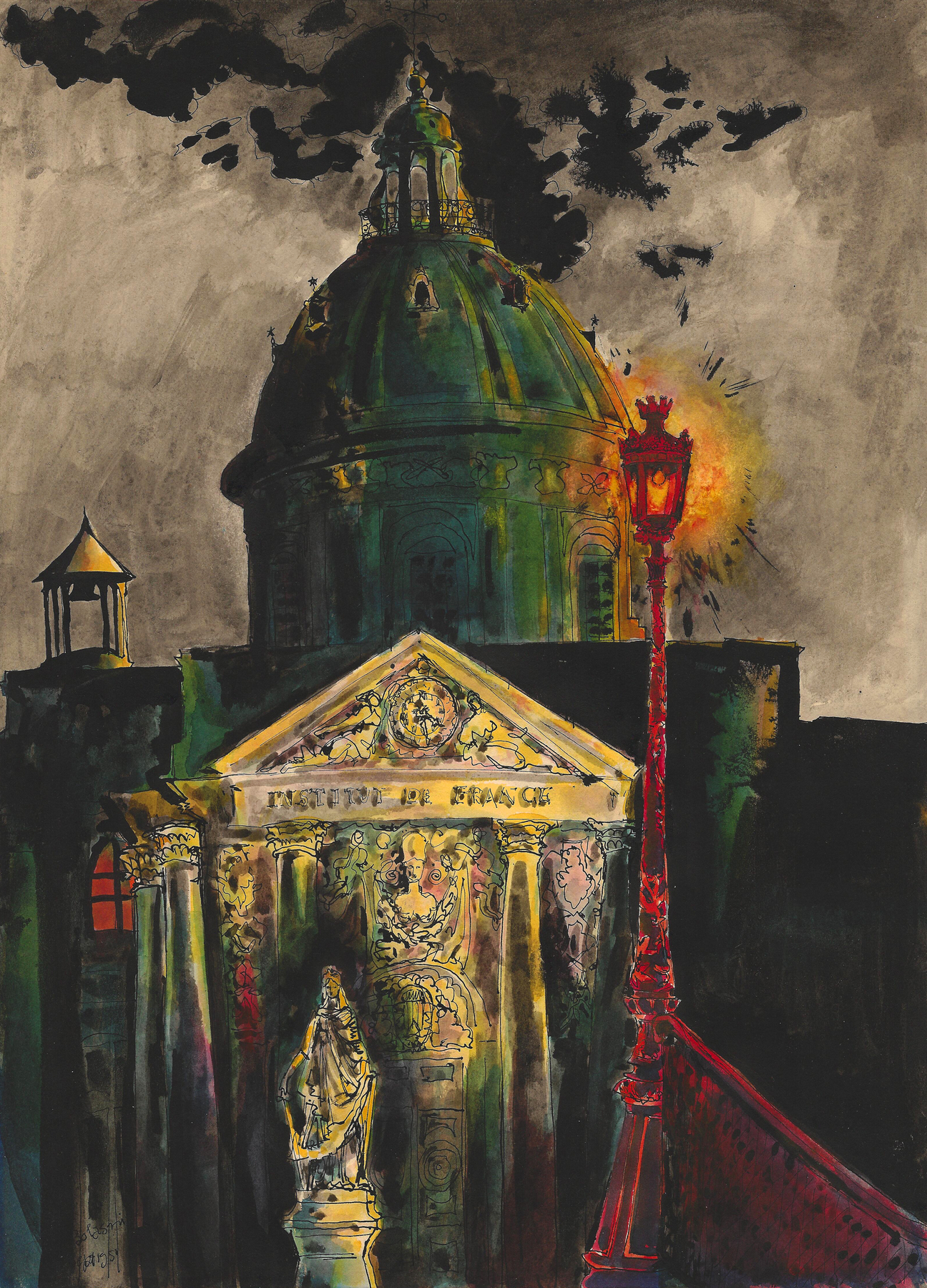 Saul Bolasni, Institute De France, Paris, 195