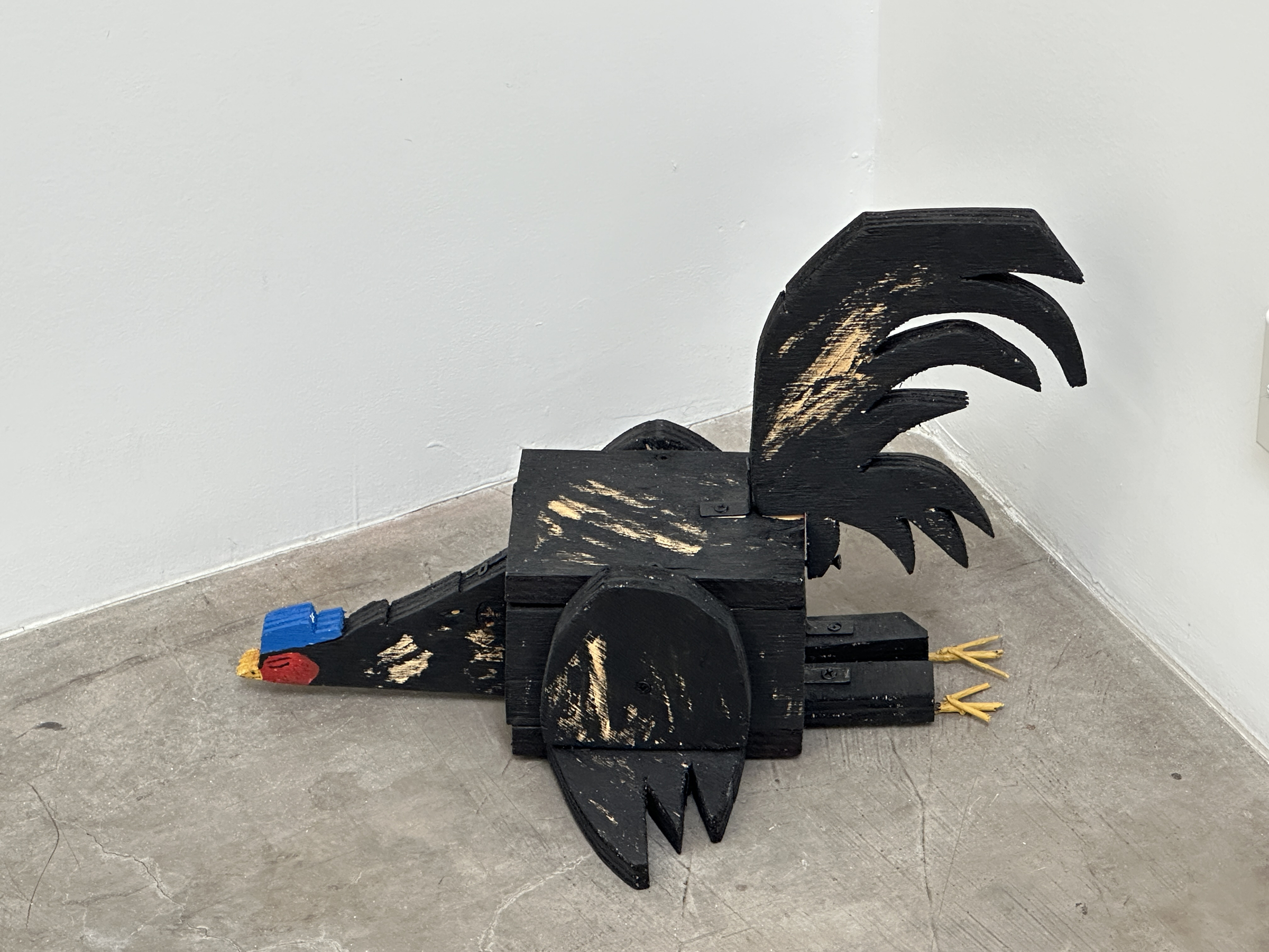 Installation view of Joshua Nazario Lugo: All&agrave; Afuera (Out There), on view March 11 &ndash; April 11, 2026