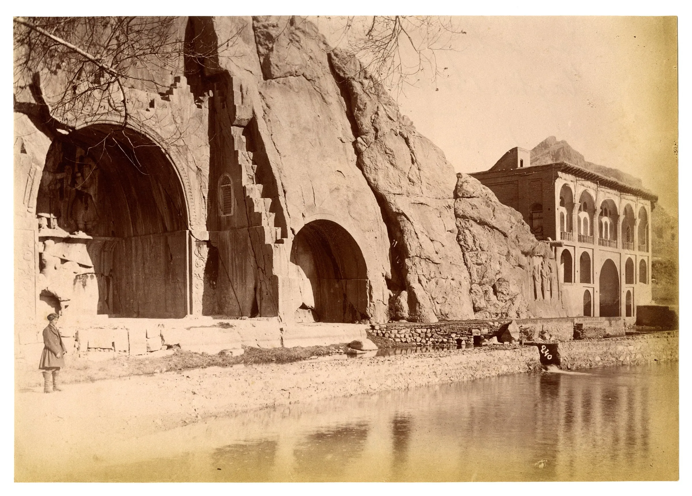 The Nelson Collection website has been created to help raise awareness of a golden era in the global development of photography as an art form. The development of photography in Iran during the Qajar era (1785 - 1925) was given initial impetus by the accession of Nasser al-Din Shah in 1848, who not only took a keen interest in the early photographic techniques that were emerging at that time (ten years after the birth of commercial photography), but also took up photography himself. A golden era of photography was to subsequently emerge in Iran that spanned the period from the mid-1840s to the mid-1920s, where Iranian and European photographers produced bodies of work that captured not only life in the royal court and architectural imagery, but also recorded the lives of the people of Iran and the rich diversity of the country's society. Amongst the most noteworthy Iranian photographers included Mirza Reza Akkasbash (1843 -1889), Abdullah Mirza Qajar (1850 -1909) and Antoin Sevruguin (1840s -1933), whilst European photographers such as Jules Richard (1816 - 1891), Luigi Pesce (1818 -1891), Dmitri Ivanovich Ermakov (1846 - 1916) and Ernst Höltzer (1835 -1911) also made meaningful contributions to the recording of Iran's history and its people. Despite the quality and historical relevance of the photography being produced in 19th Century Iran, images from the Qajar period are uncommon and certainly much more so than photographic representations of say, Egypt, the Ottoman Empire or Palestine. The rareness of photographic images from this period is particularly the case when it comes to Antoin Sevruguin's body of work, following the destruction of some 5,000 glass plate negatives in 1908 and the later confiscation of the remaining 2,000 negatives that represented his life's work during the reign of Riza Shah Pahlavi, whose accession took place in 1925. One of the largest collections of glass plate negatives known to exist today is held in the Freer Gallery of Art and the Arthur M. Sackler Archives at the Smithsonian Institution in Washington. The collection consists of 695 glass plate negatives. Copyright | Citations All rights reserved. It is the responsibility of the user to determine and satisfy copyright, or other use restrictions (such as donor restrictions, privacy rights, licensing, and trademarks) when publishing, or otherwise distributing content from the collection. In such circumstances, citations must include: "© The Nelson Collection of Qajar Photography" and the name of the photographer and negative number, if available.