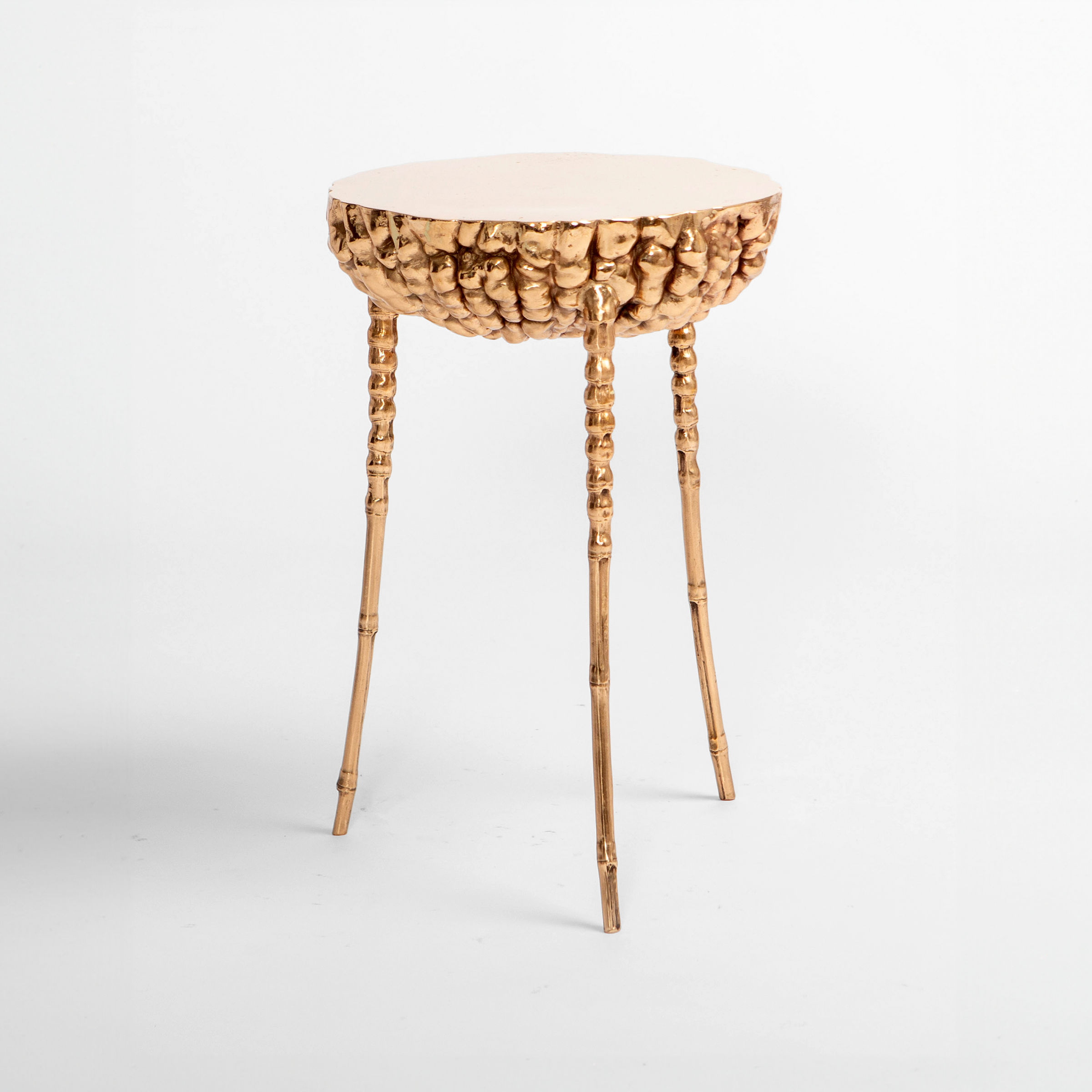 Clotilde Ancarani, Bubble Stool III Gold, 2022