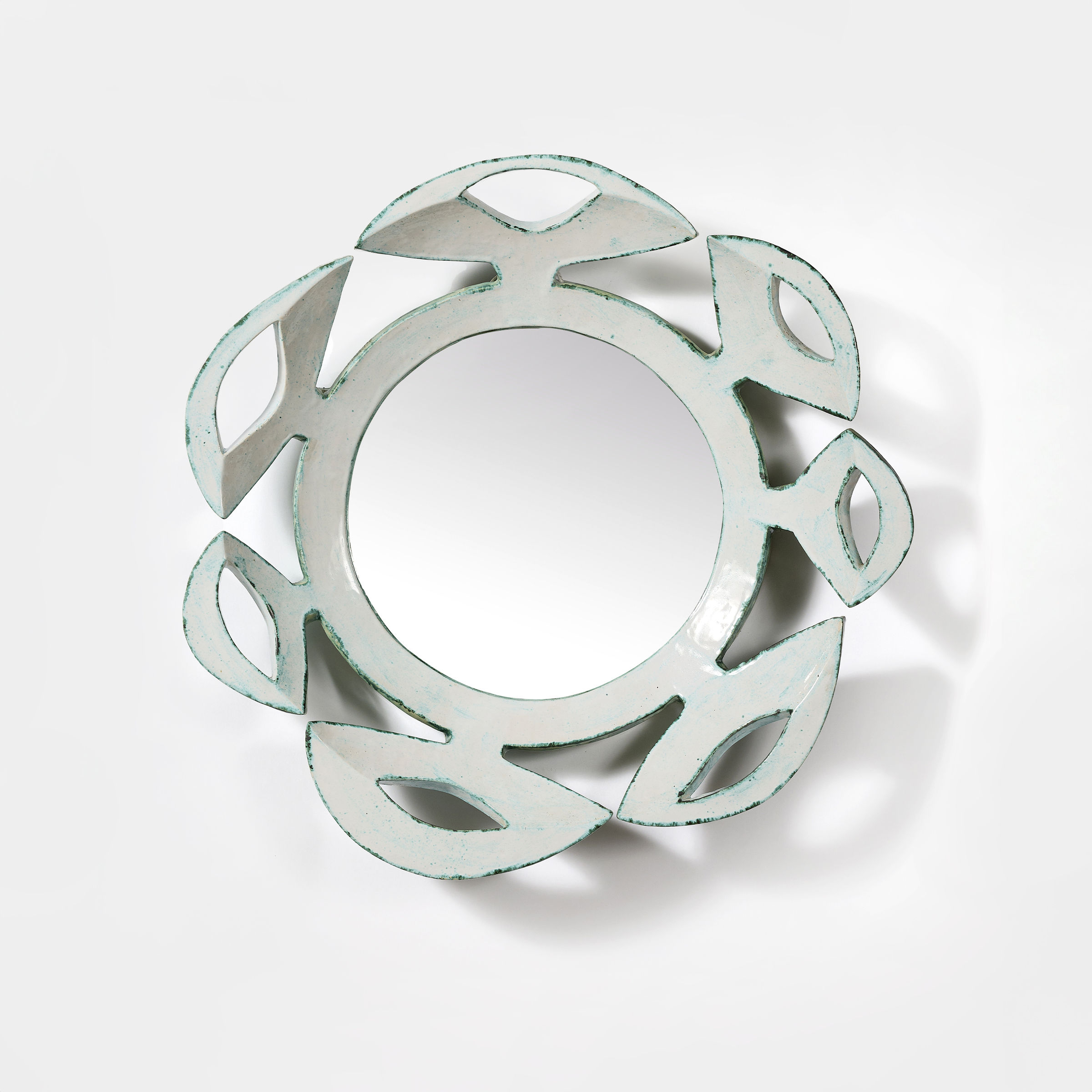 François Salem, Round Mirror, 2025