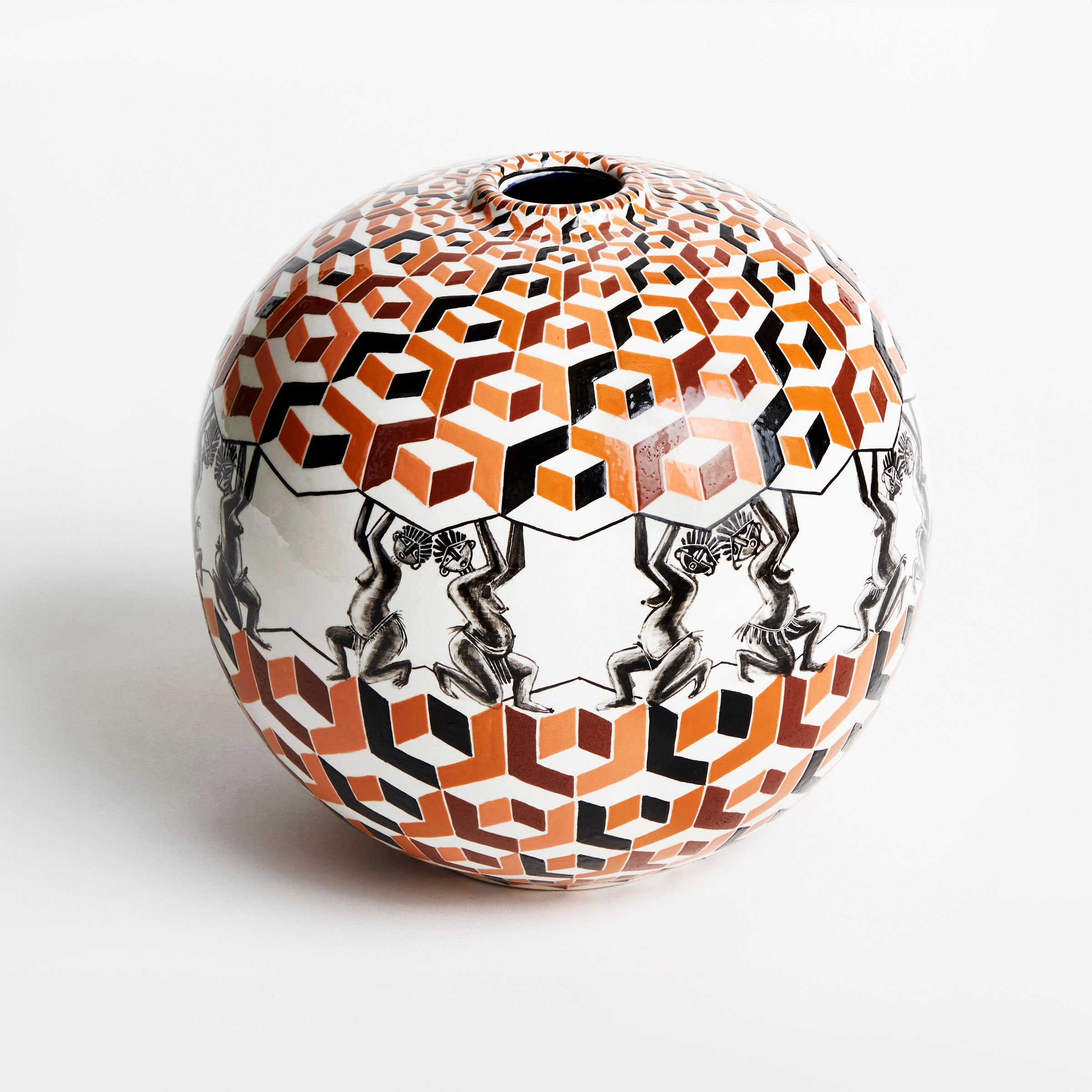 Victor Fotso Nyie, Vase Forza, 2021