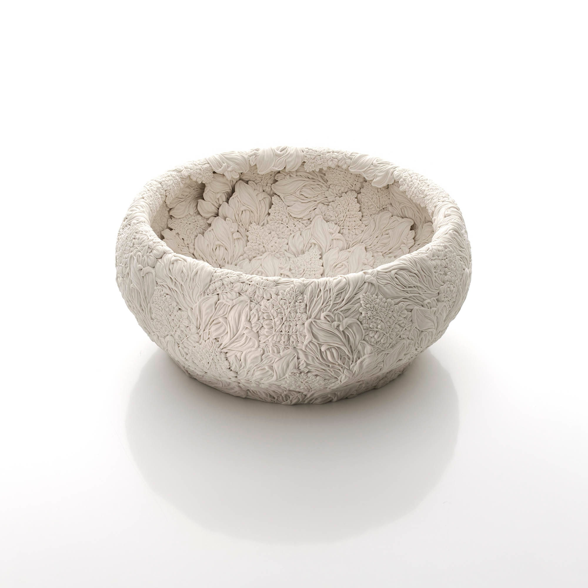 Hitomi Hosono, A Moringa and Leaves Open Bowl, 2024 | Adrian Sassoon