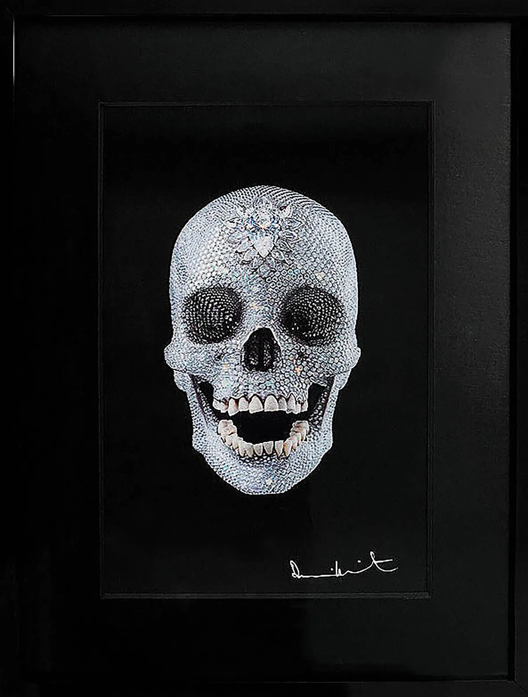 Damien Hirst, 3D 'For The Love Of God' Lenticular Skull, 2012