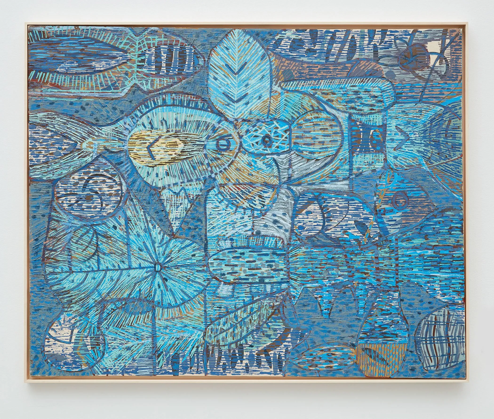 Lee Mullican, Water Worship, 1948 | Marianne Boesky Gallery