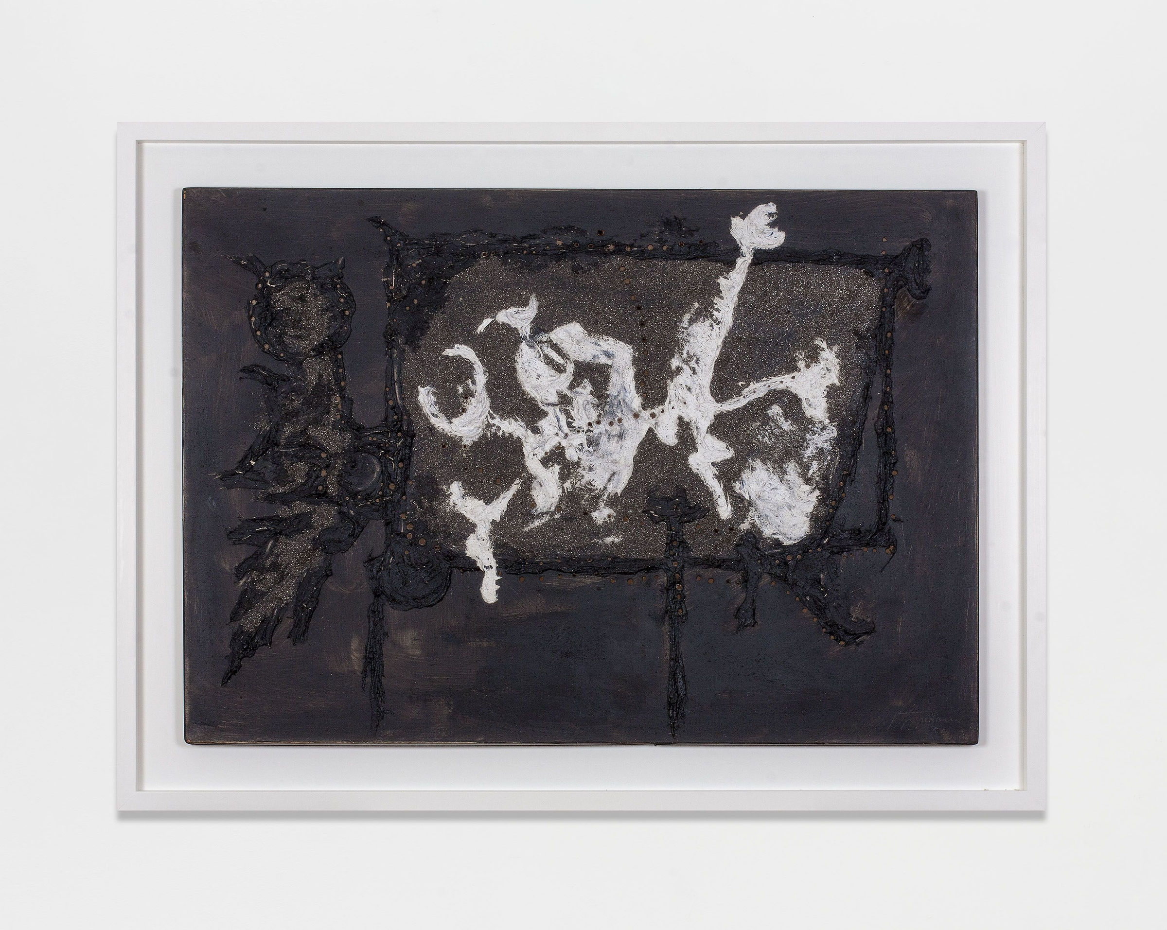 Lucio Fontana, Concetto Spaziale, Barocco, 1956 | Marianne Boesky