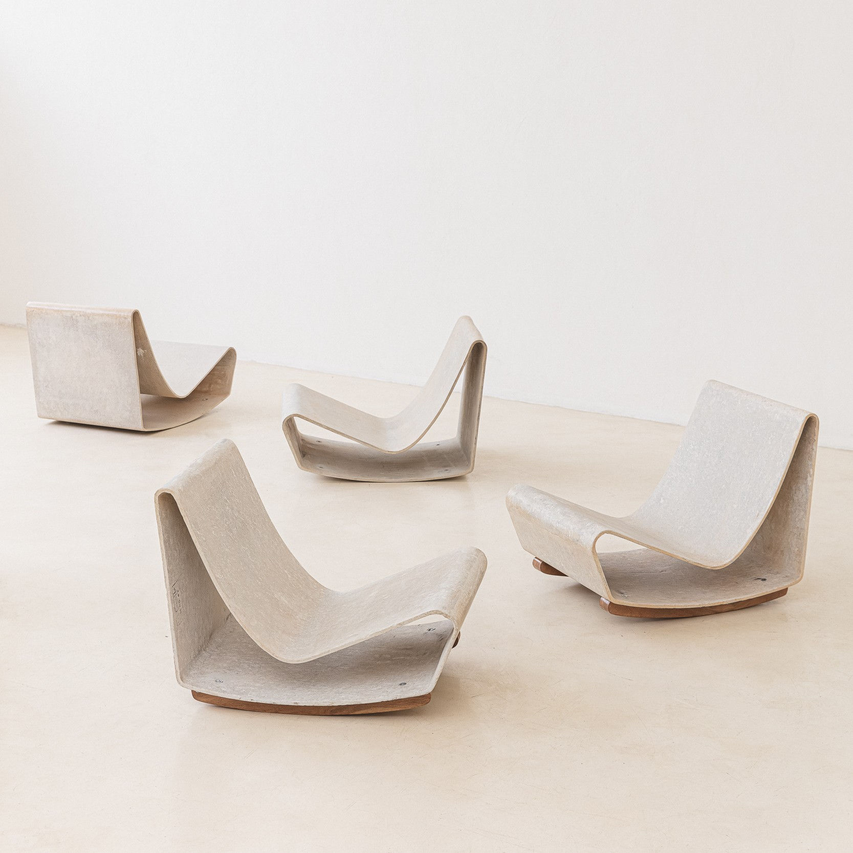 Willy Guhl, Loop Chair (4 units), 1954 | Bossa Furniture