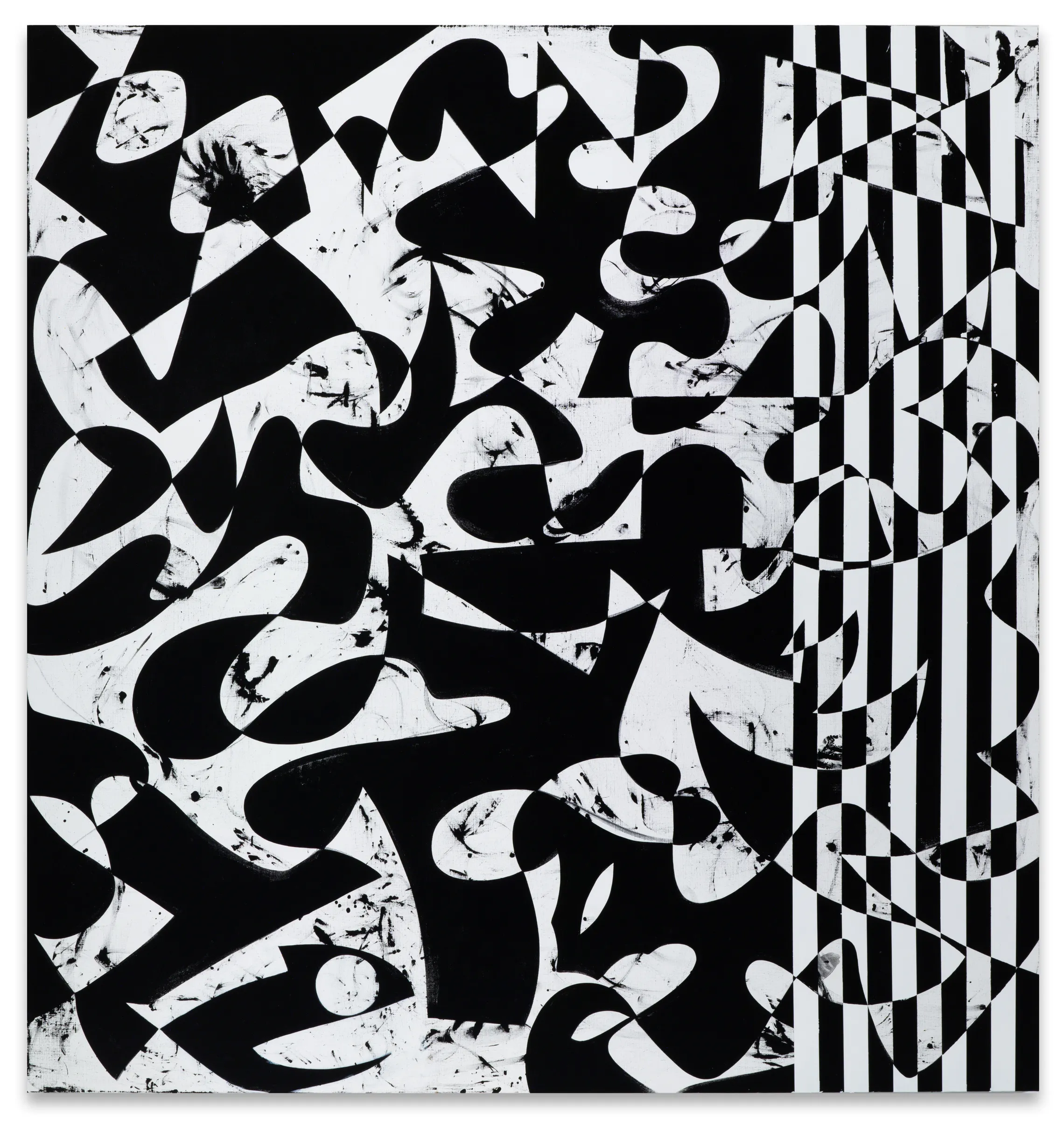 Charline von Heyl, Ornament and Crime, 2017