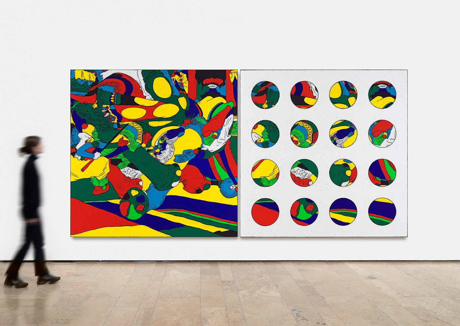 Matt Mullican, Untitled (Abstract Elephant, August 31, 1924), 2022