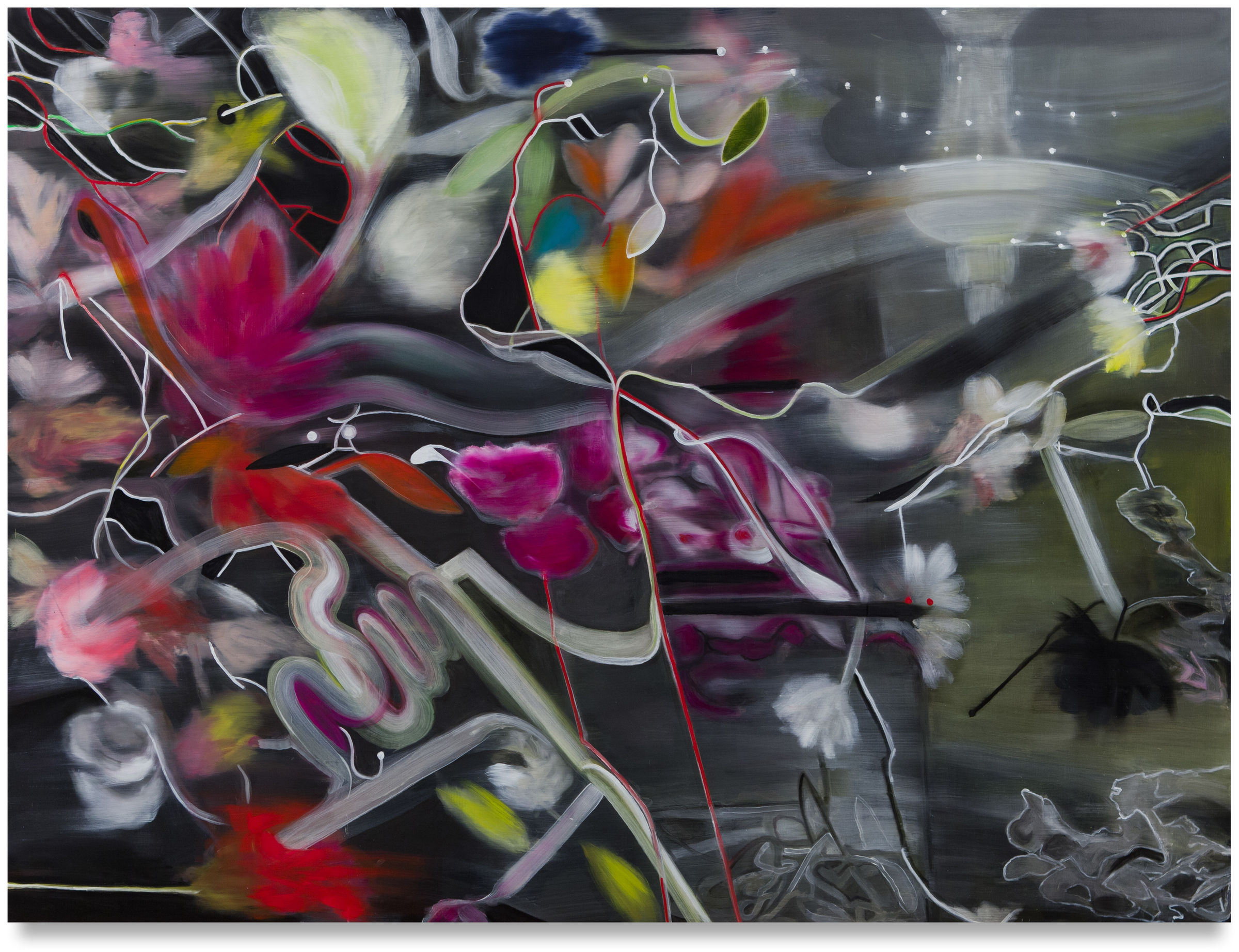 Ross Bleckner, Shadow Weight, 2024