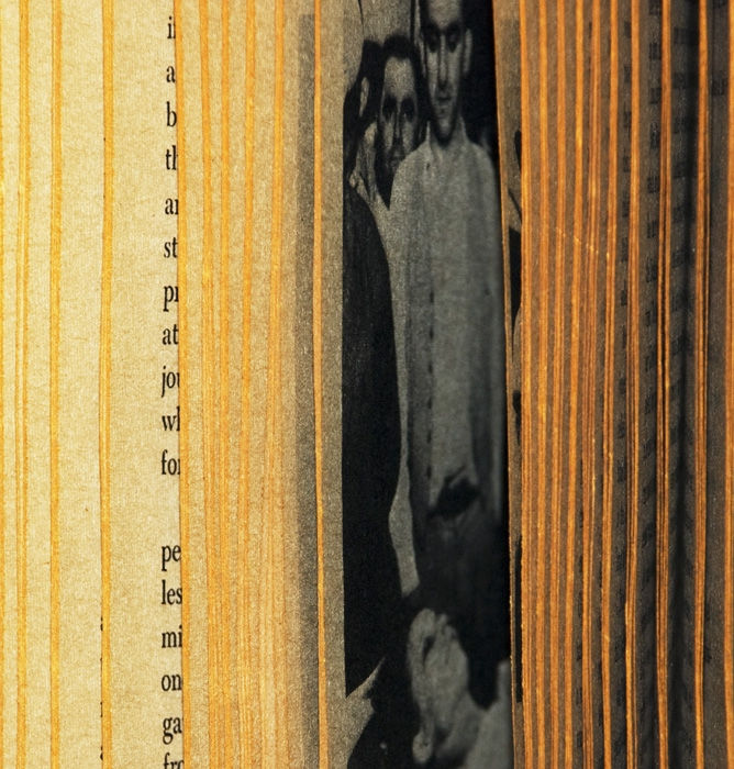 Erica Baum Bonnie, 2009 Archival Pigment Print 17 x 15.7 inches 43 x 40 cm 2, Edition 2/6