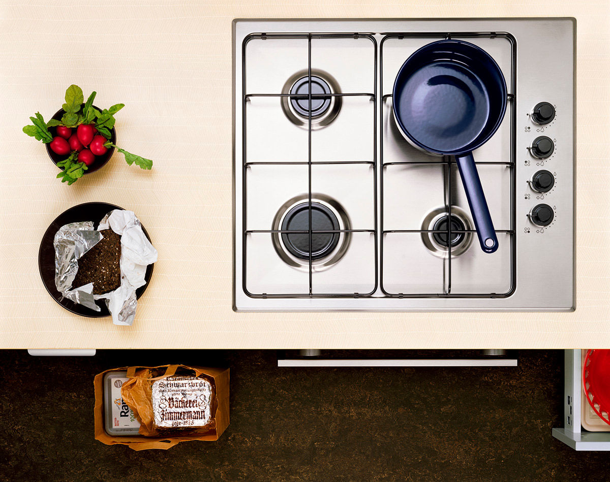 Christopher Williams, Blocking Template: Ikea Kitchen (Overhead Nr. 2) Studio Thomas Borho, Oberkasseler Str. 39, Düsseldorf, Germany September 7, 2022, 2023