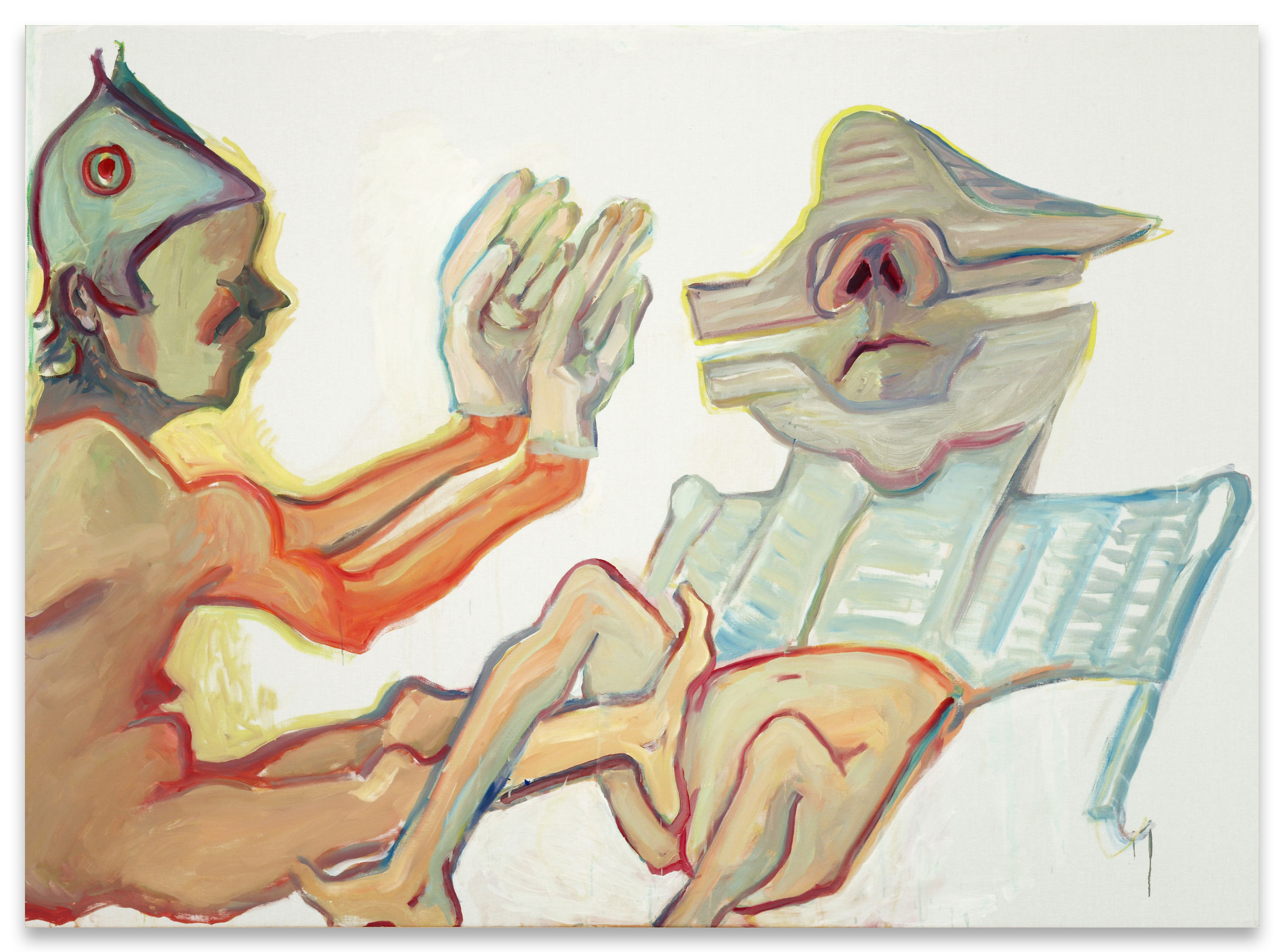 Maria Lassnig, Fraternite, 2008