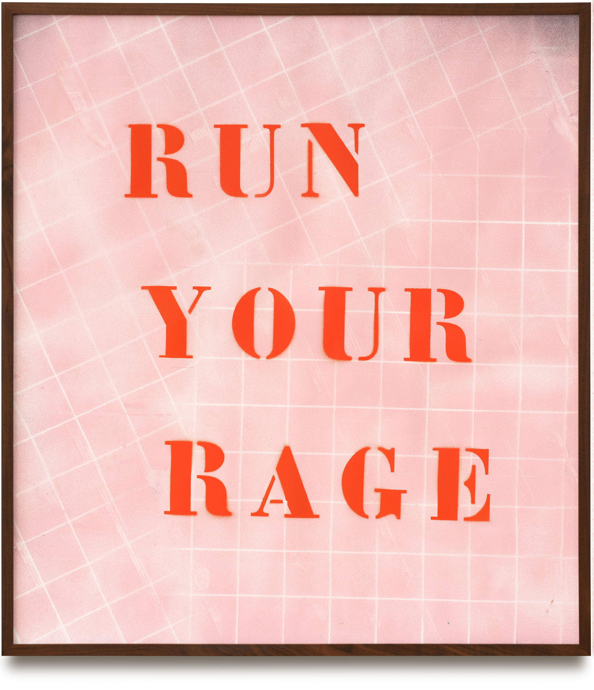 Monica Bonvicini, Run Your Rage, 2020