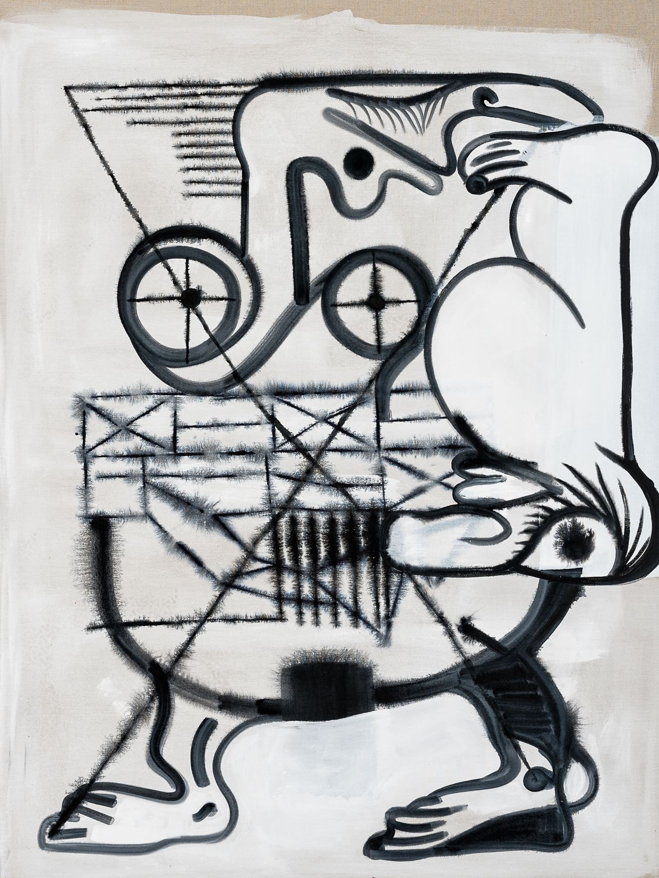 Tobias Pils, Woman 3 (Knilch), 2017