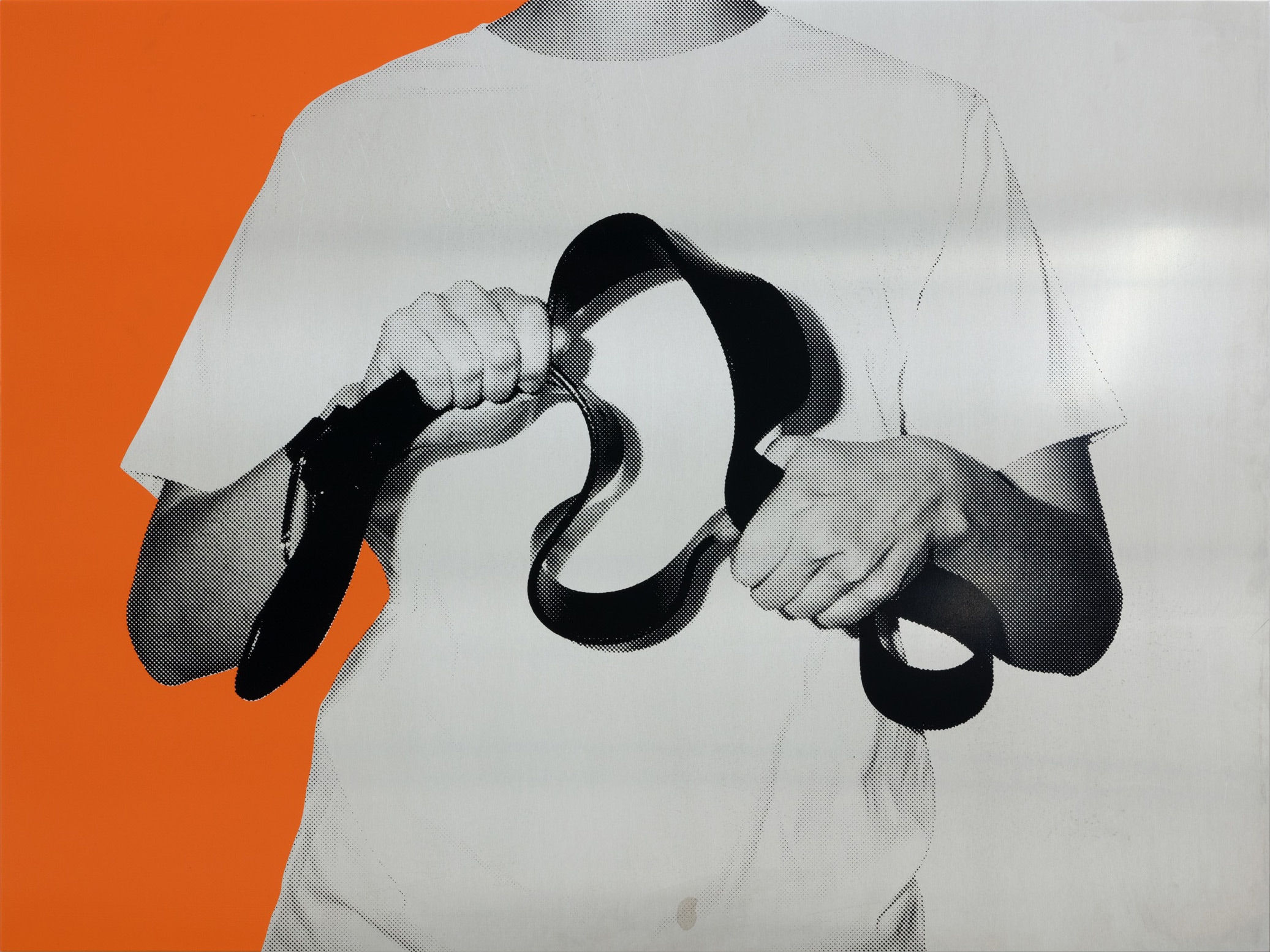 Monica Bonvicini, Furious Knitting #1, 2019