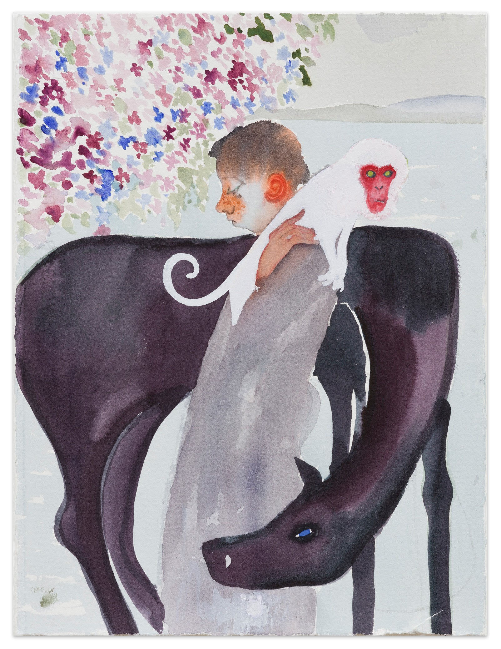 Sanya Kantarovsky, St. Francis, 2020