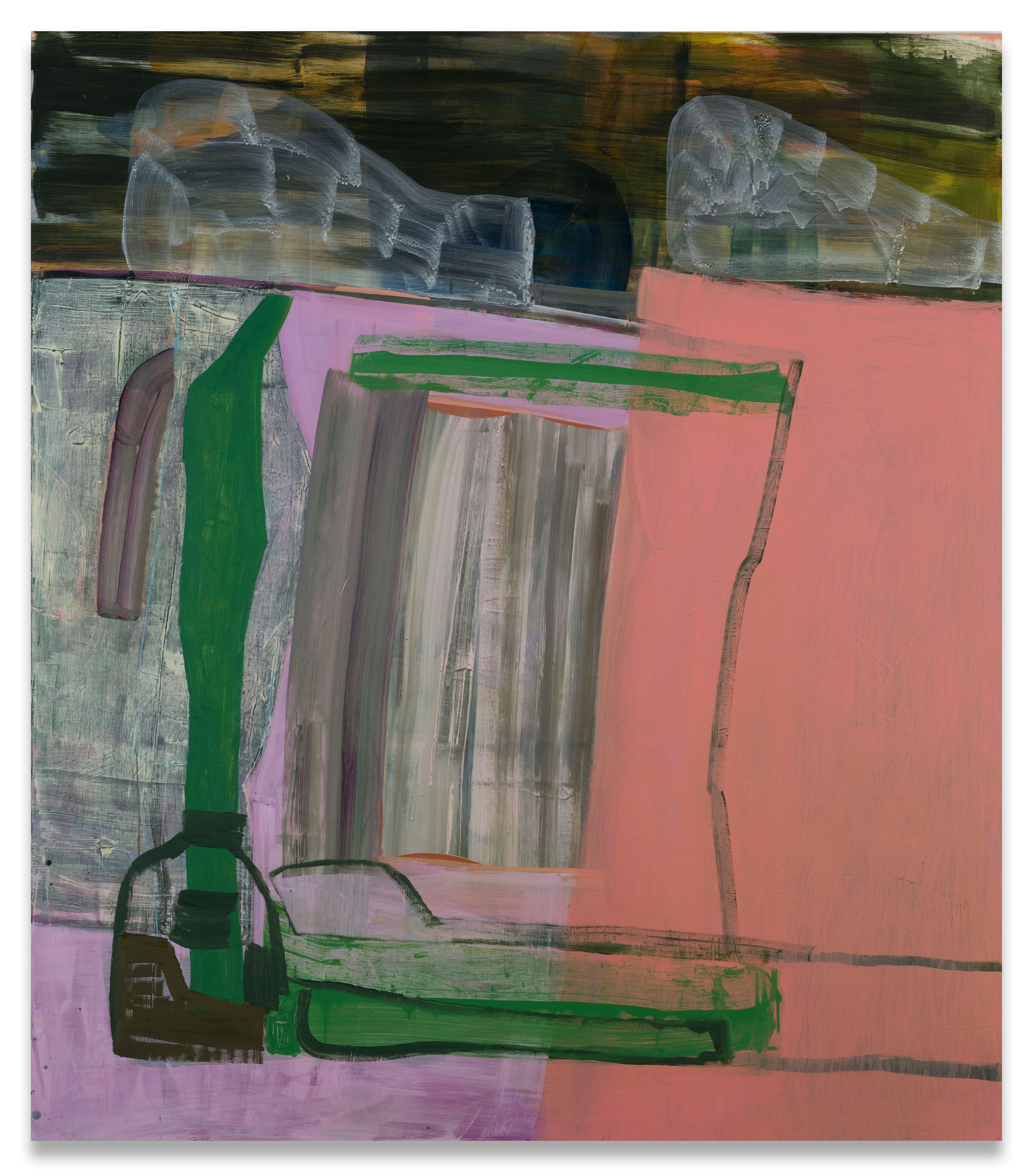 Amy Sillman, The Lie Down, 2018