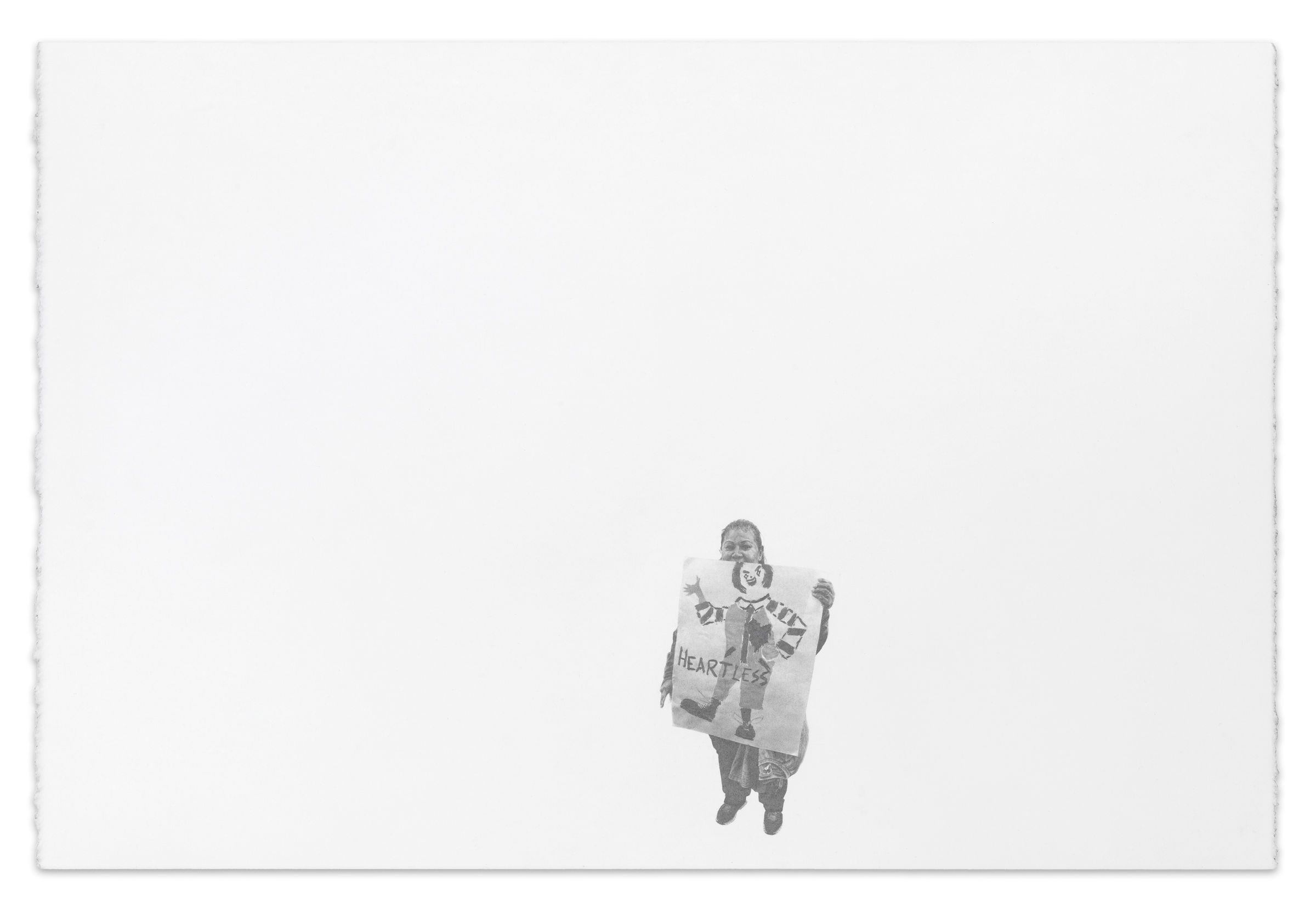 Andrea Bowers, Heartless (Fight for $15 Protest at McDonalds, Dec. 5th, 2015, Los Angeles), 2015