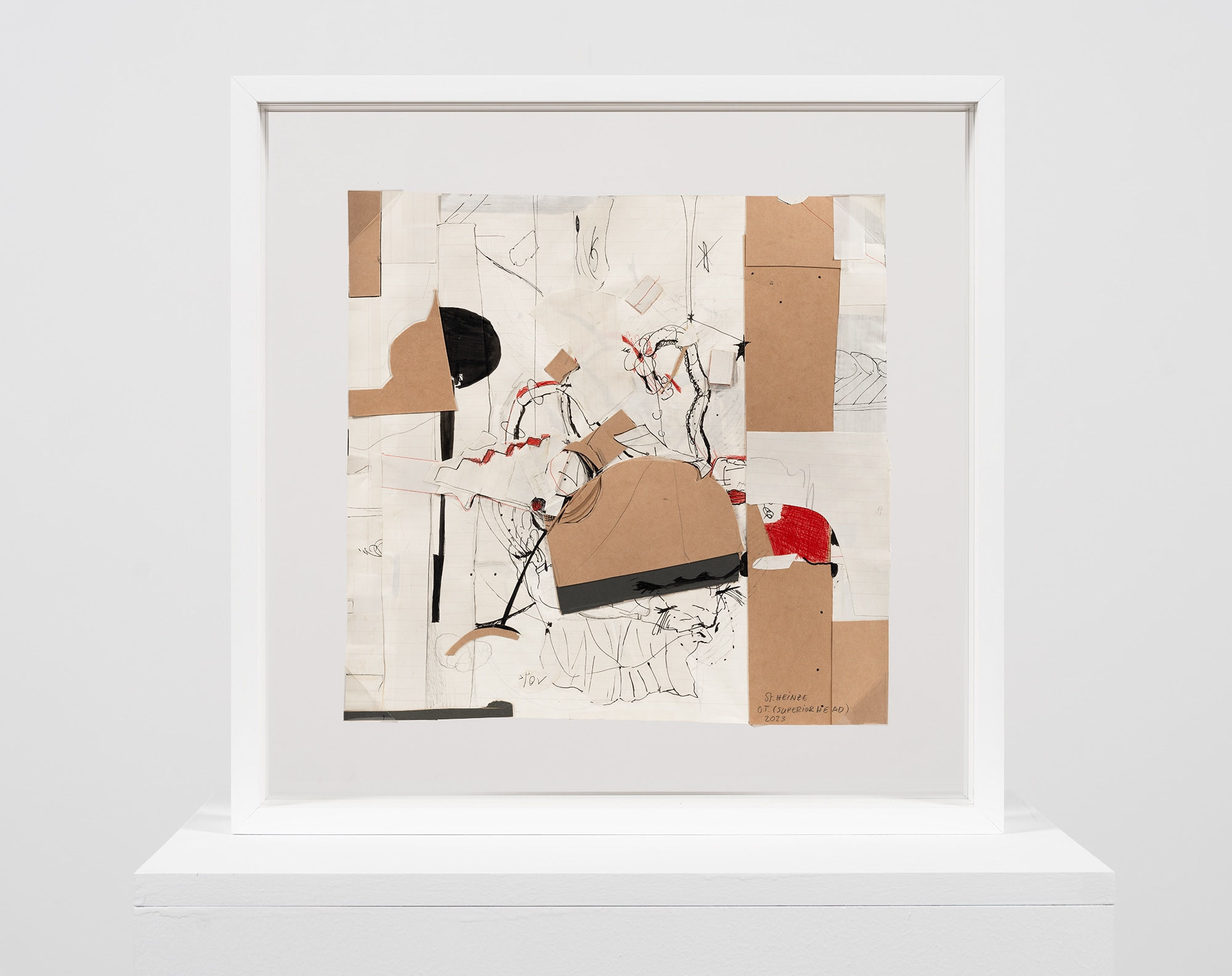Stefanie Heinze, O.T. (Superior Head) / O.T. (Humble Physique), 2023