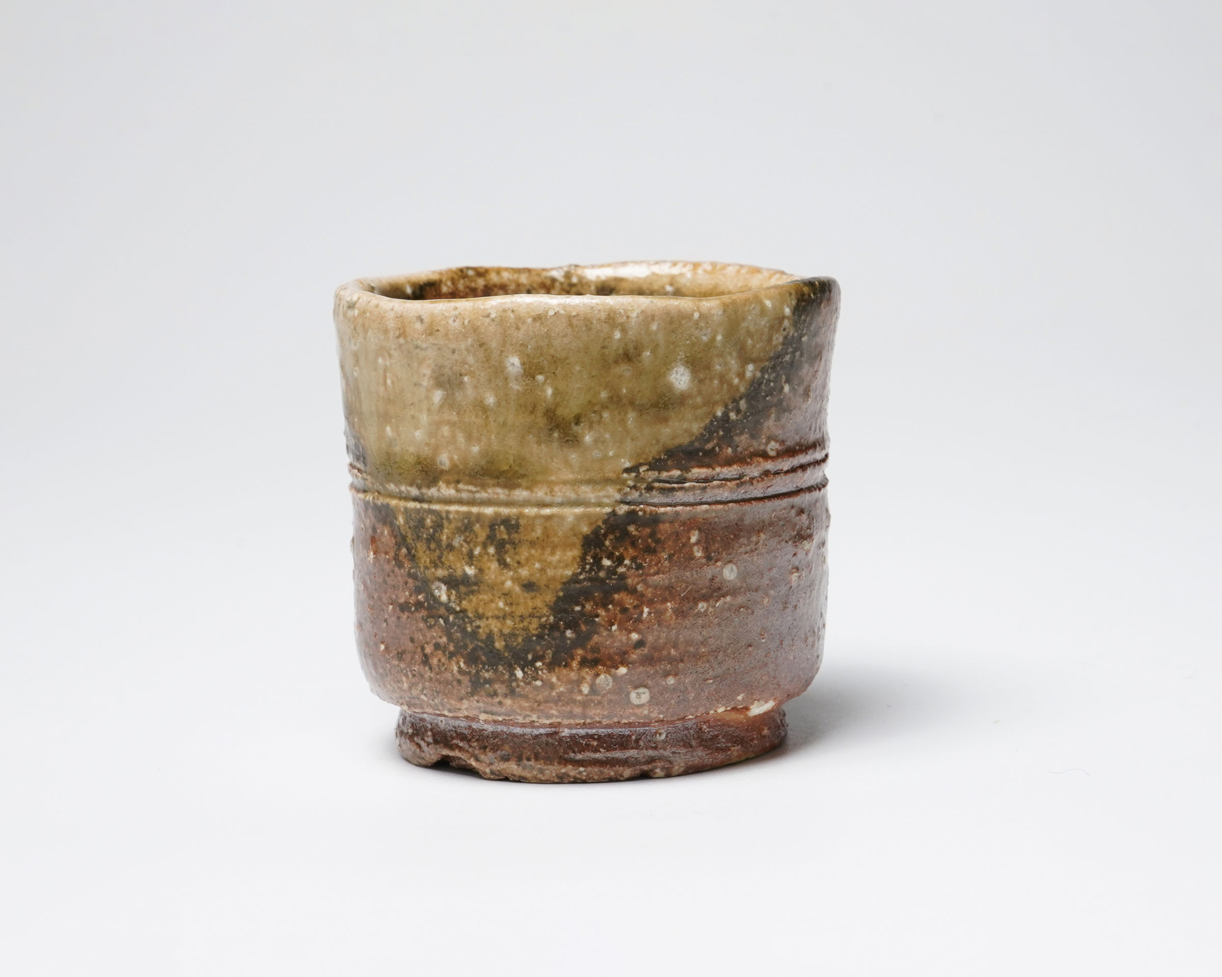 Takahashi Rakusai IV 四代高橋楽斎, Shigaraki Guinomi 信楽ぐい吞