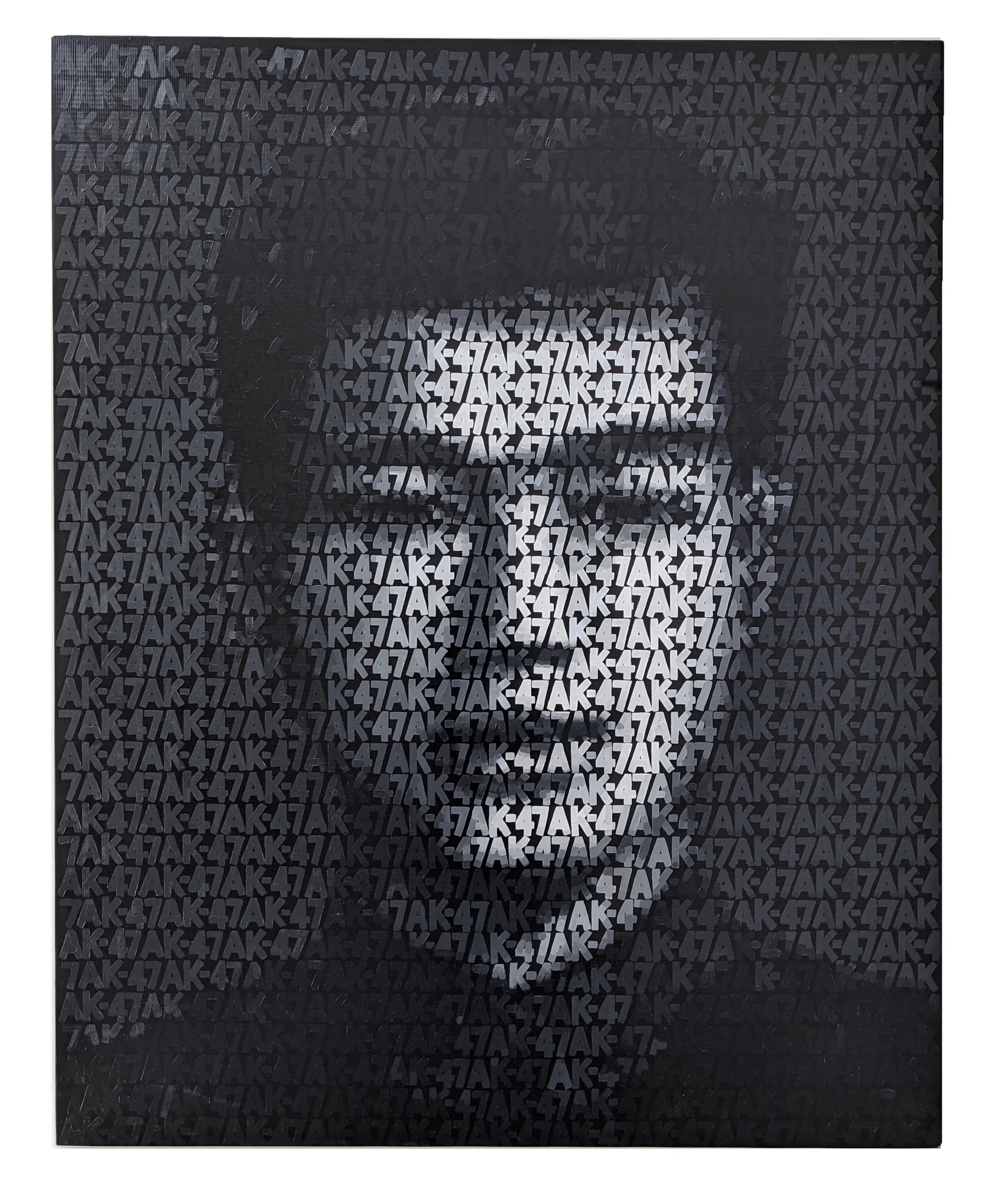 Zhang Dali, AK-47(A4), 2007 | DANYSZ