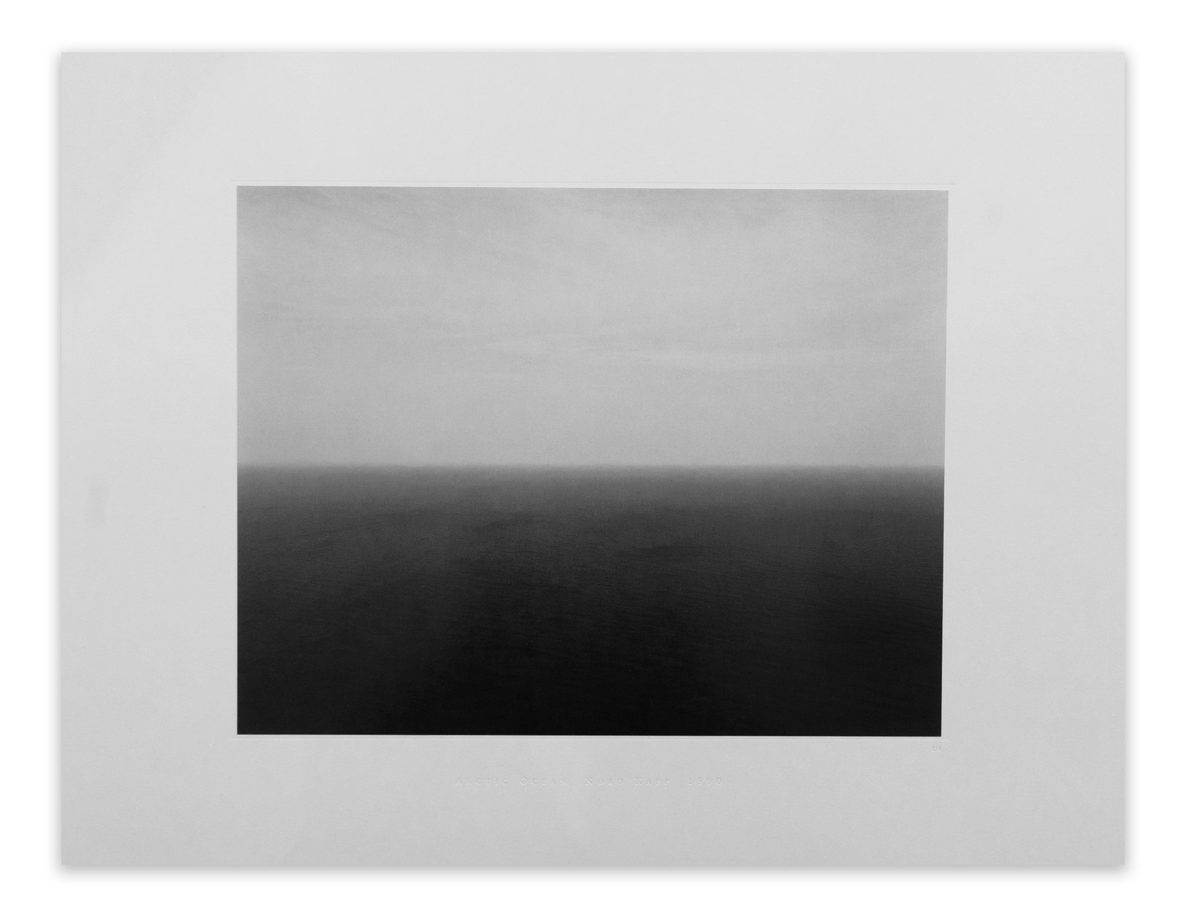 Hiroshi Sugimoto, Arctic Ocean, Nord Kapp, 334 (from 'Time Exposed